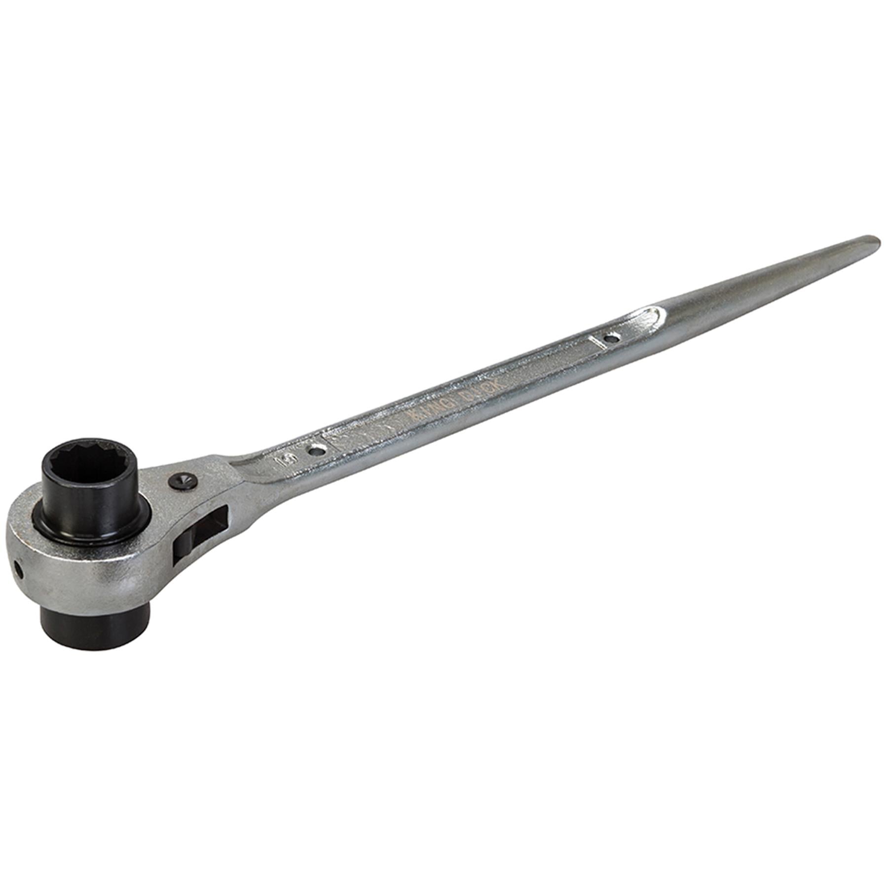 King Dick Heavy Duty Ratchet Podger Scaffolding Spanners Metric 19 x 24mm Heads