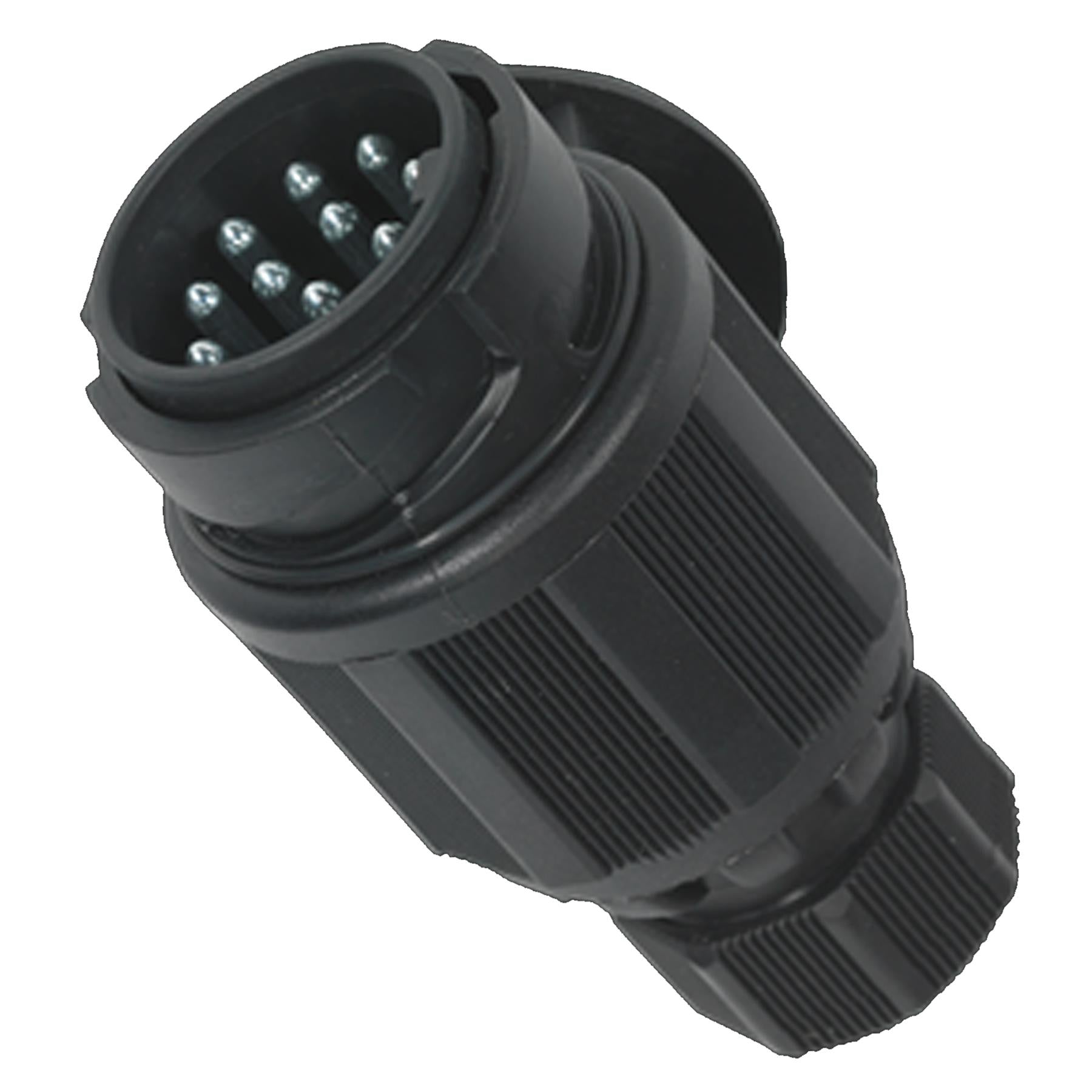 Sealey Towing Plug 13-Pin Euro Plastic 12V Twin Inlet