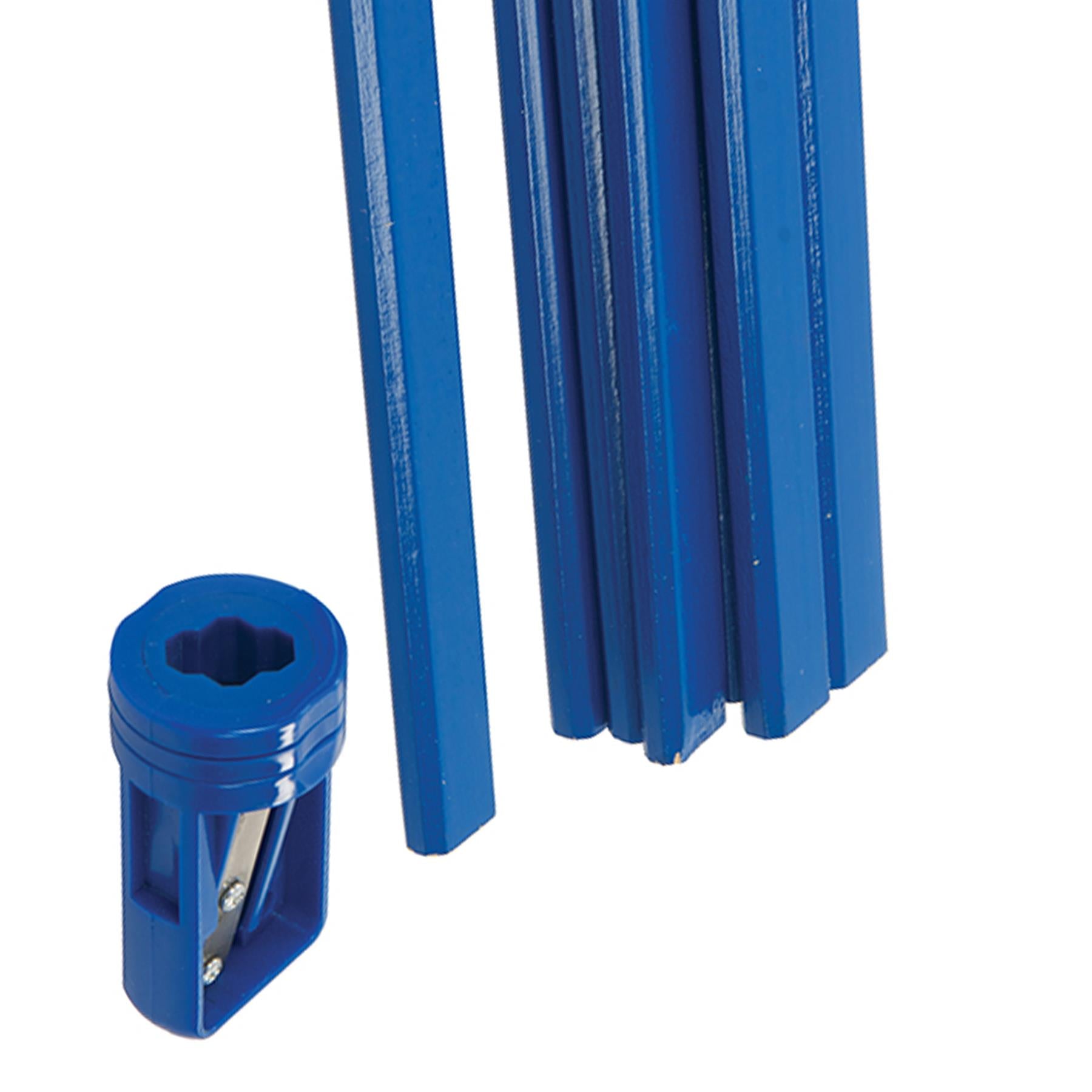 Carpenters Pencils and free Sharpener - Set of 13 joiners wood work