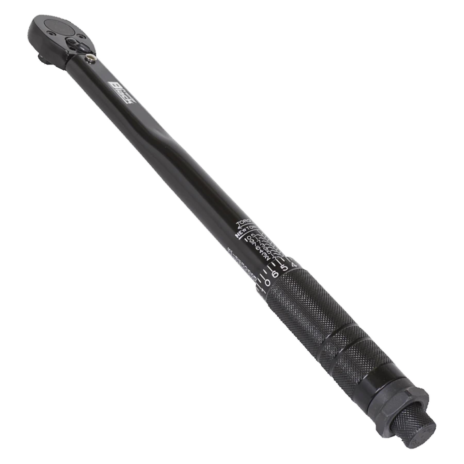 Sealey Micrometer Torque Wrench 3/8"Sq Drive Calibrated Black Serie
