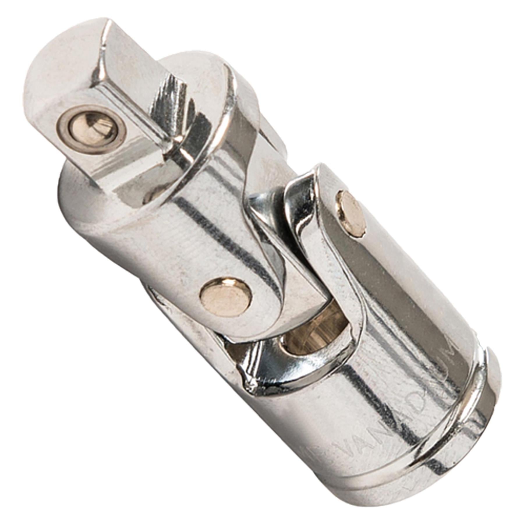 Universal Joint 1/4" Socket Adaptor Flexible Head Spring Loaded Ball