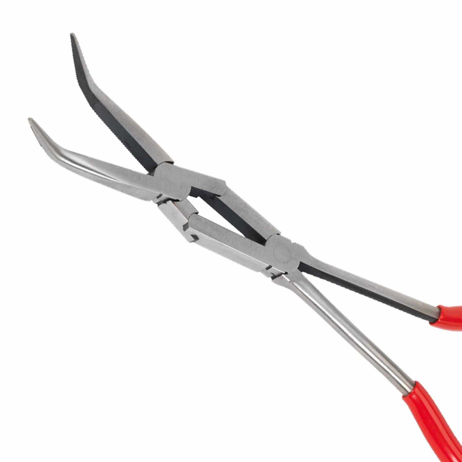 Sealey Needle Nose Pliers 45° Double Joint Long Reach 335mm
