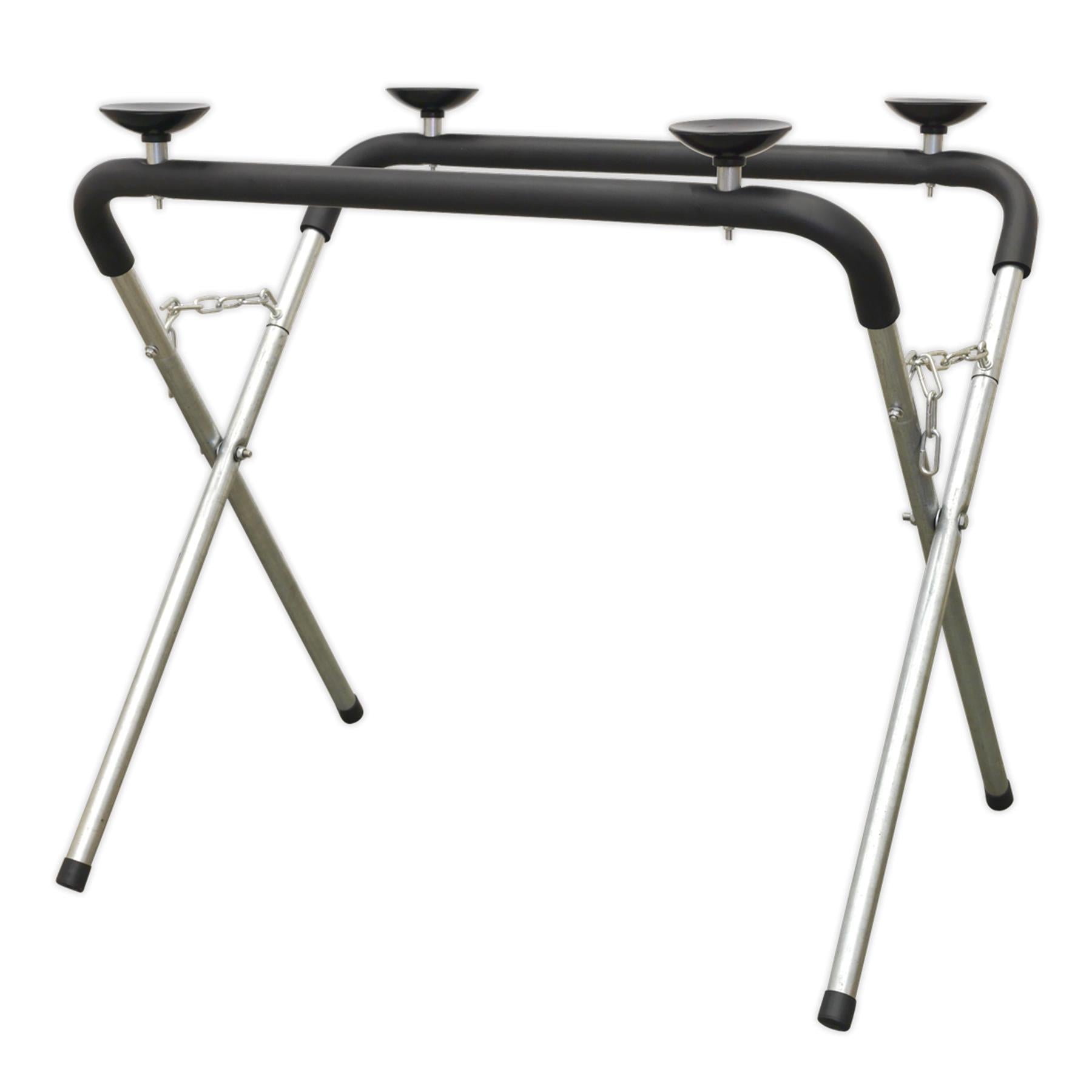 Sealey Windscreen Stand Folding Lightweight Tubular Steel