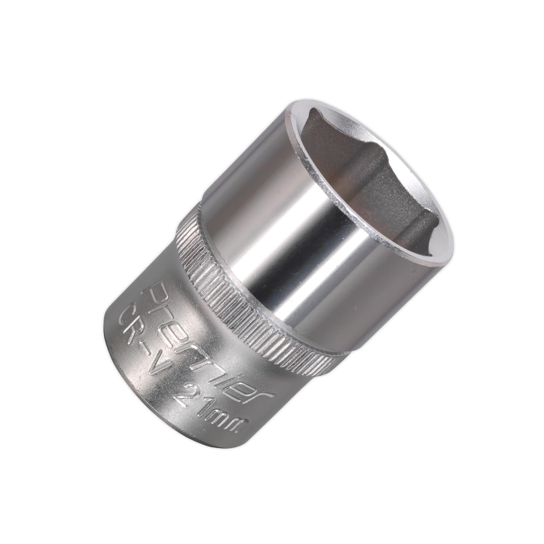 Sealey WallDrive Socket 21mm 1/2"Sq Drive
