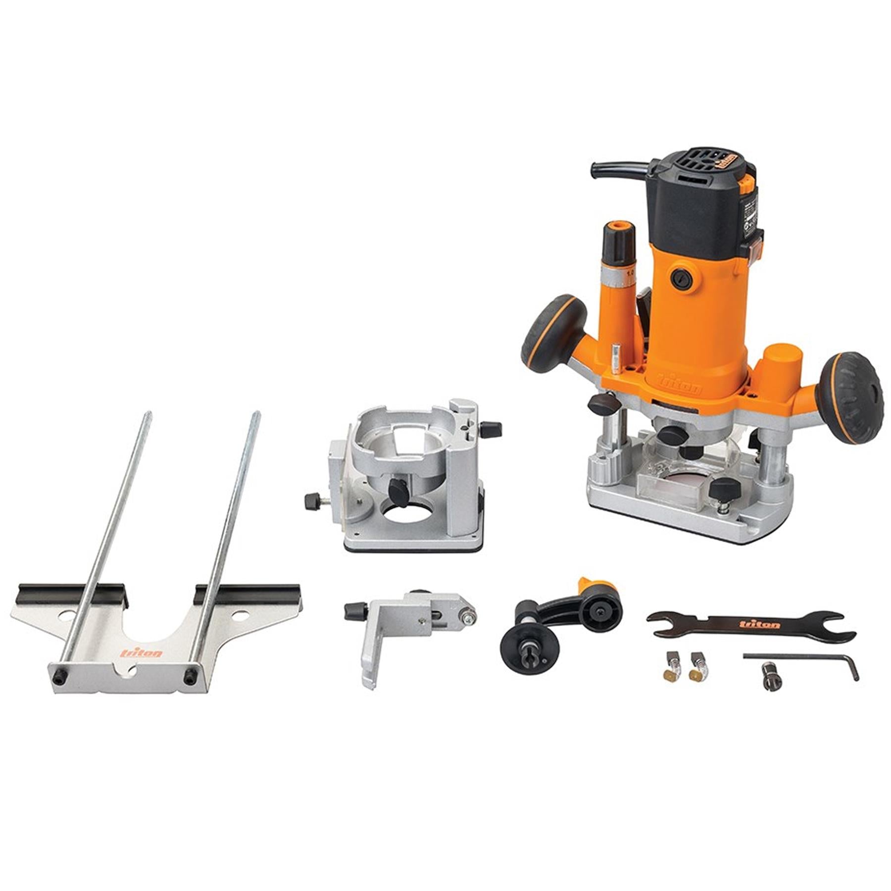 Triton 800w Palm Router Trimmer 1/4" / 8mm Wood Laminator+Accessories