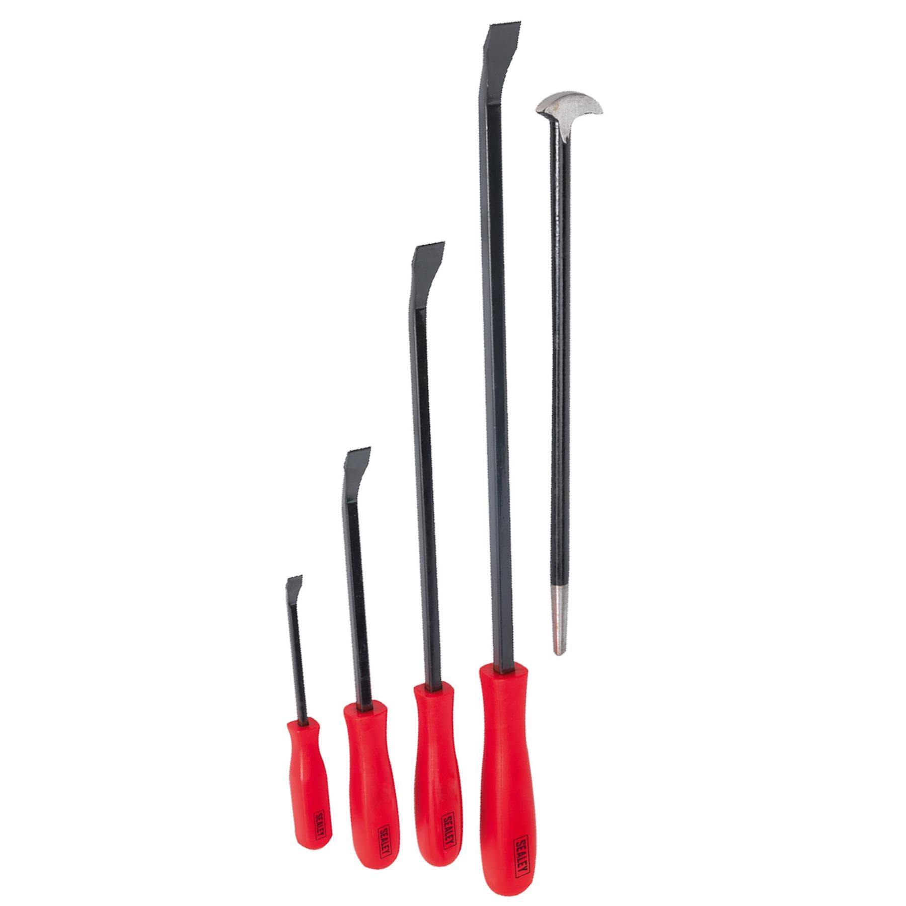 Sealey Pry Bar/Heel Bar Set 5pc