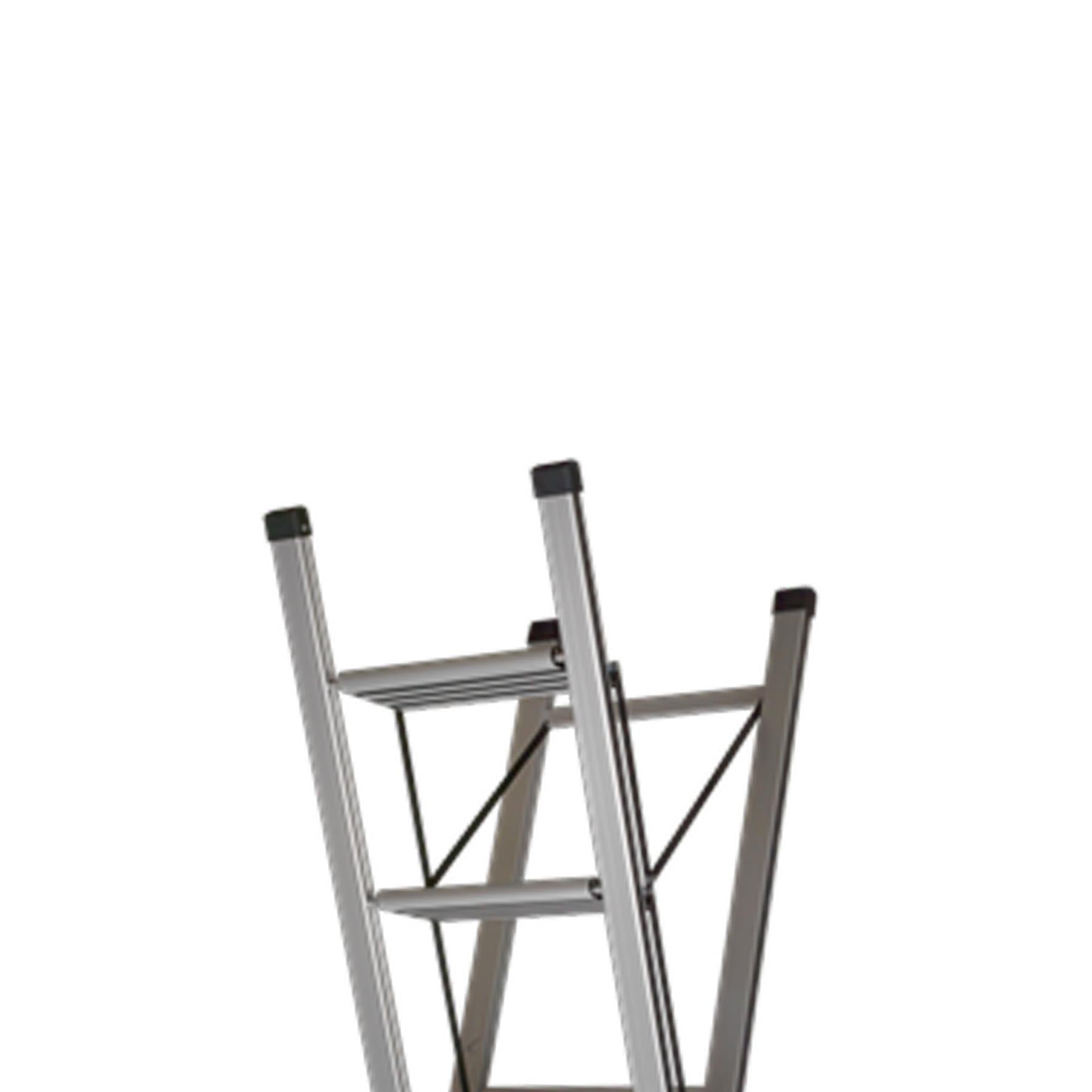 Sealey Aluminium Prof Folding Step Ladder 3-Step 150kg Capacity