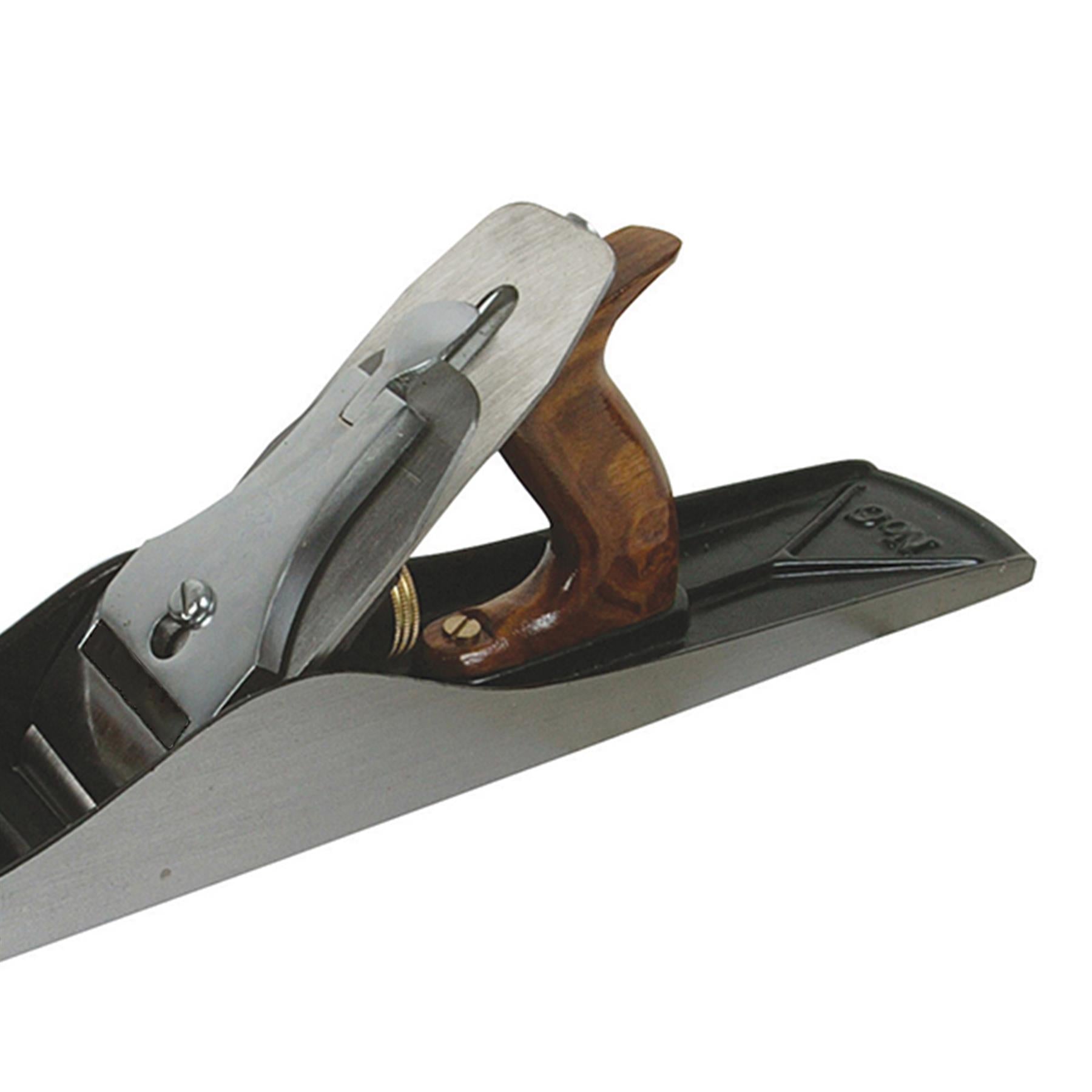 Fore Plane No. 6 - 60 X 2.4mm Blade Milled Sides, Brass Adjusting Screw And Blade