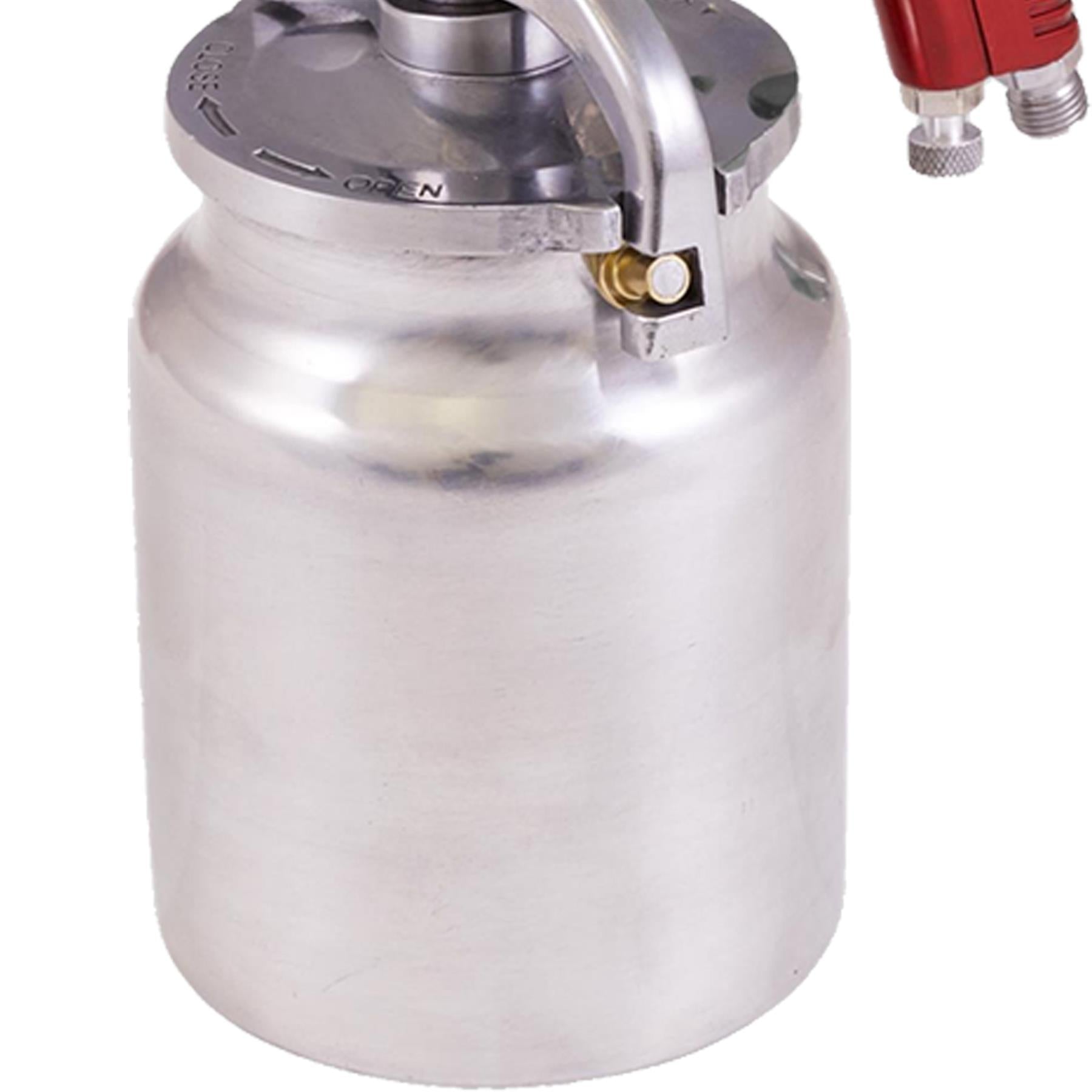 Sealey Suction Feed Spray Gun 2mm Set-Up