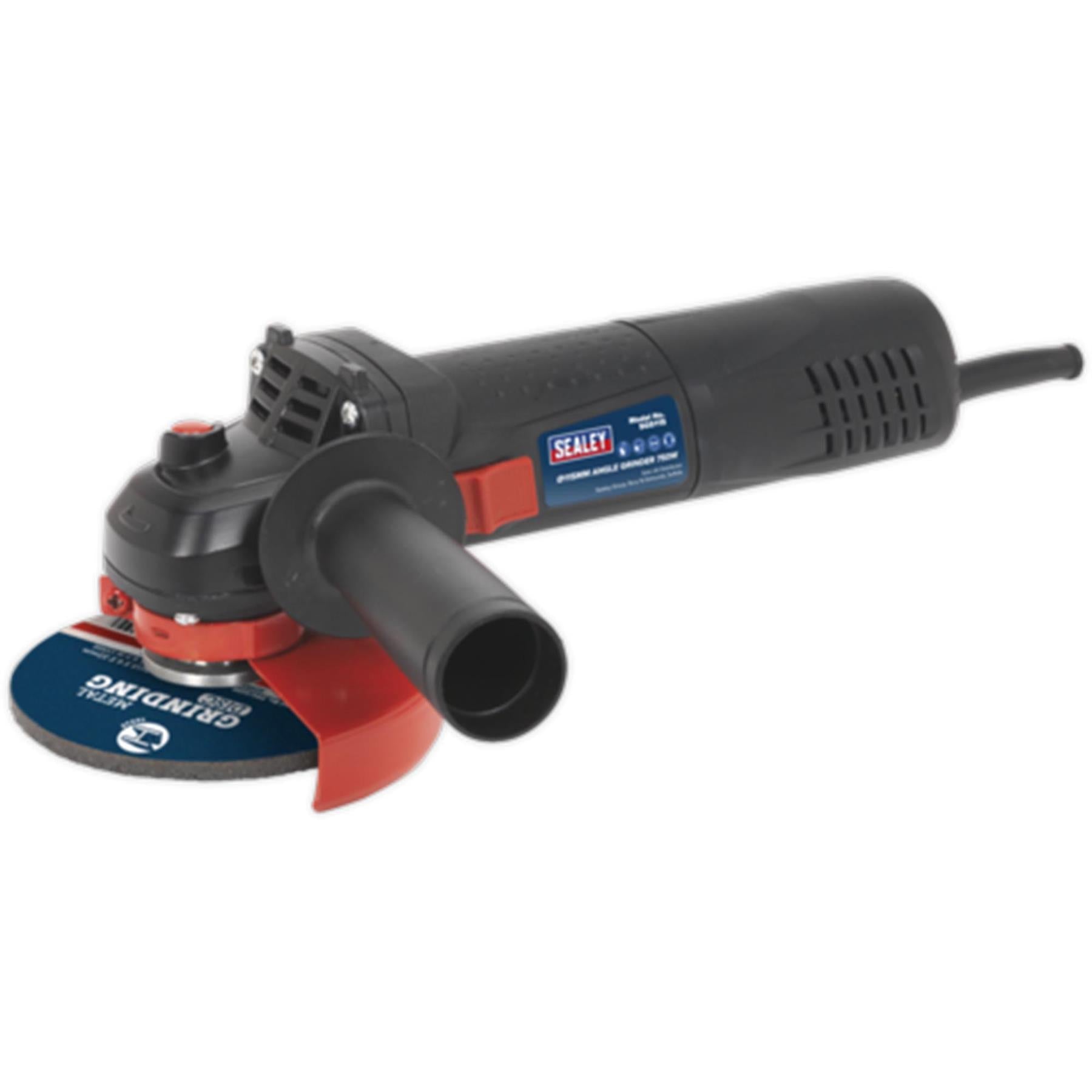 Sealey Angle Grinder 115mm 750W/230V Slim Body