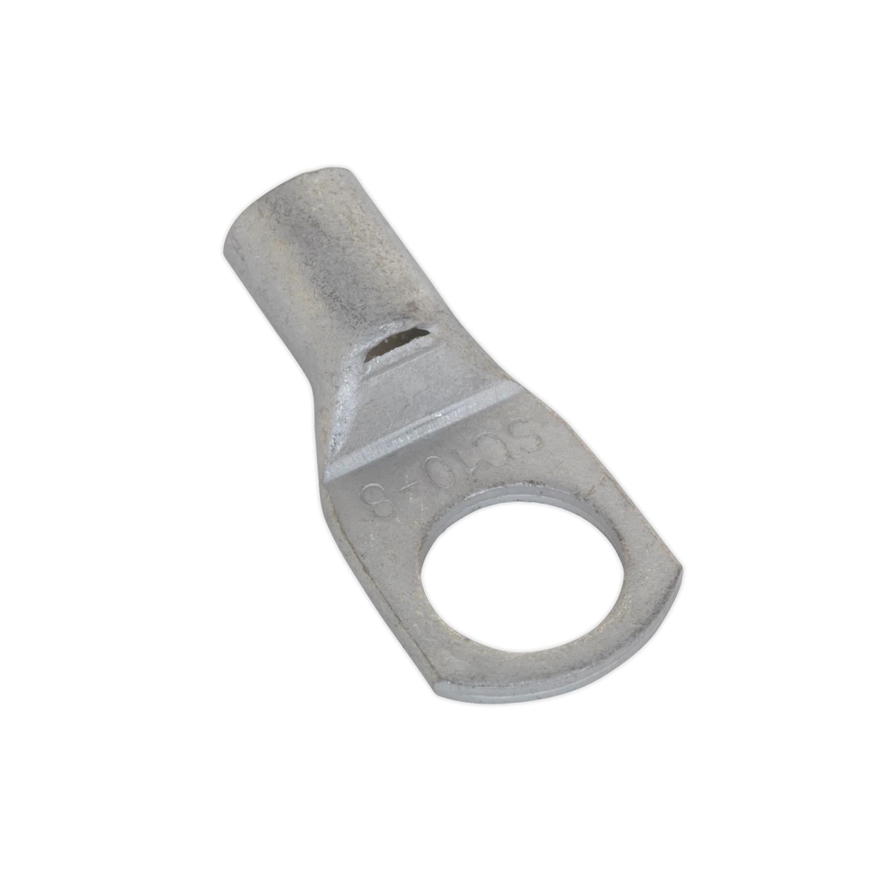 Sealey Copper Lug Terminal 16mm² x 8mm Pack of 10