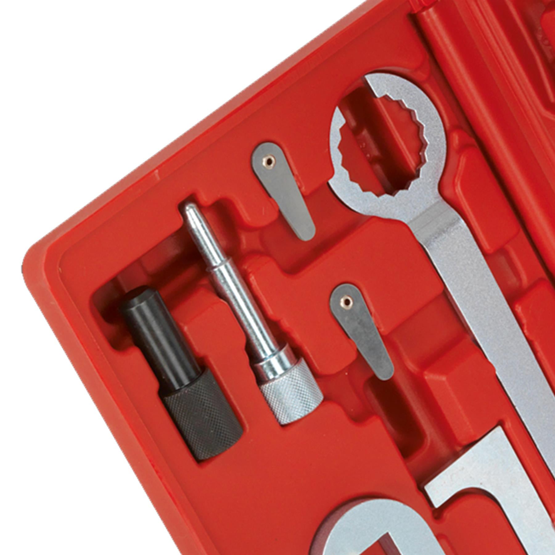 Die Eng Timing Tool Kit - VAG 2.4/2.5D SDi/TDi/TDiCR - Belt Drive. Sealey