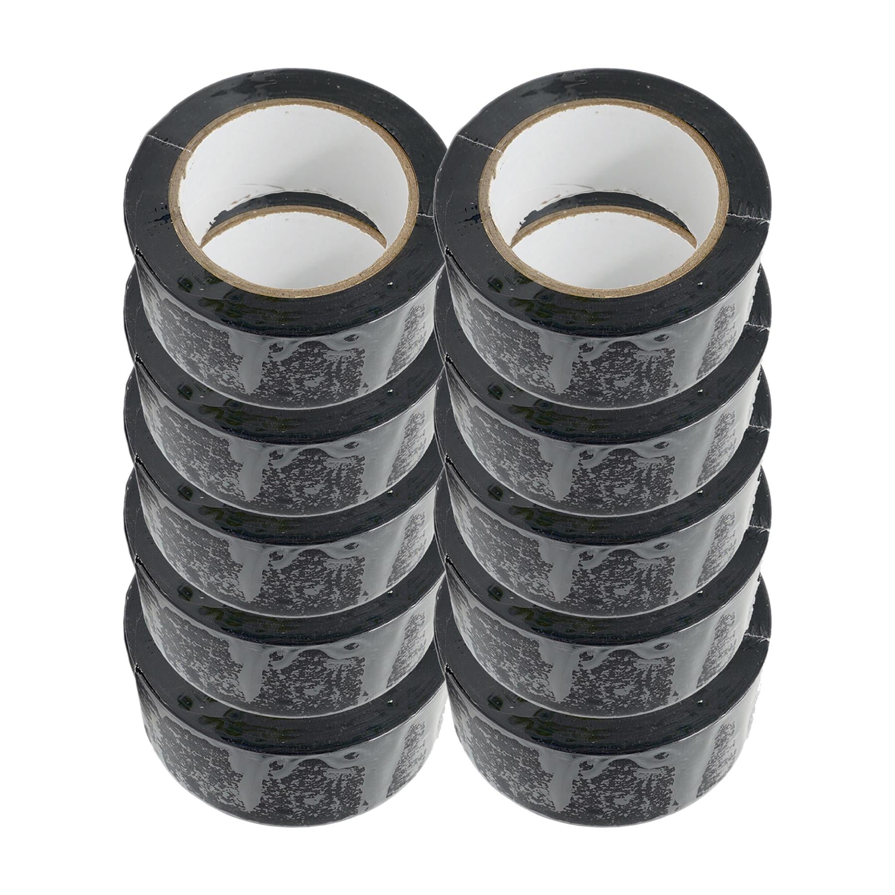 10 x High Quality PVC Electrical Insulation Tape (2 Inch 50mm) Black Wide Flame Retardent