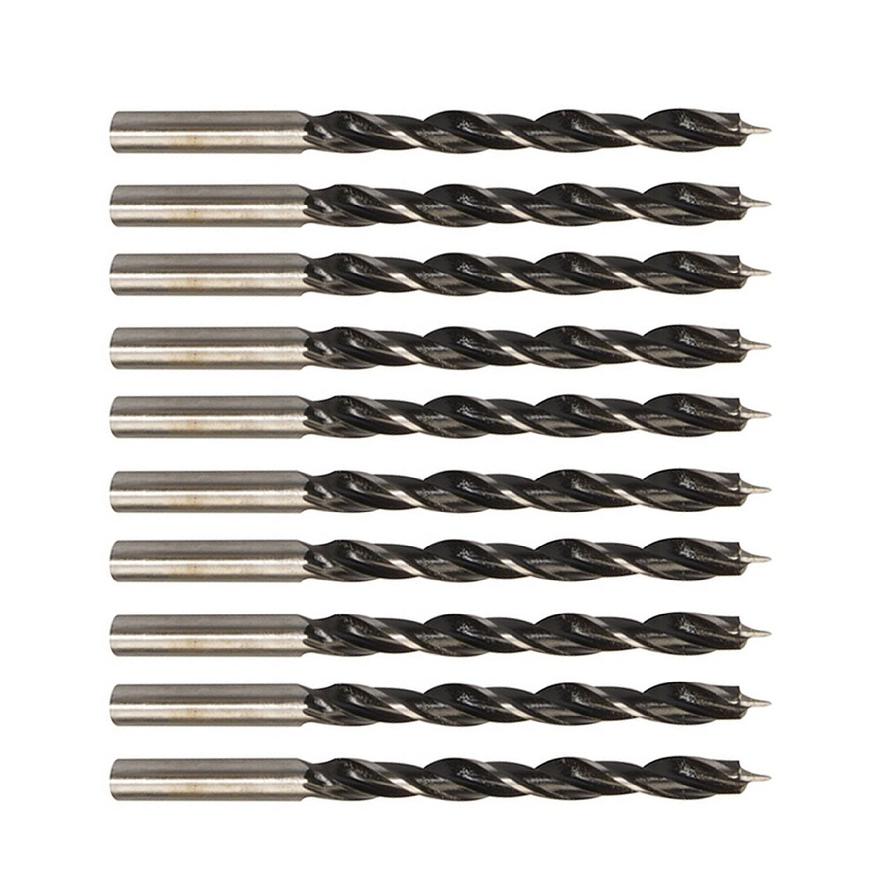 10Pk Lip & Spur Drill Bits 8mm Durable Sharp Precision Drill Work On Wood DIY