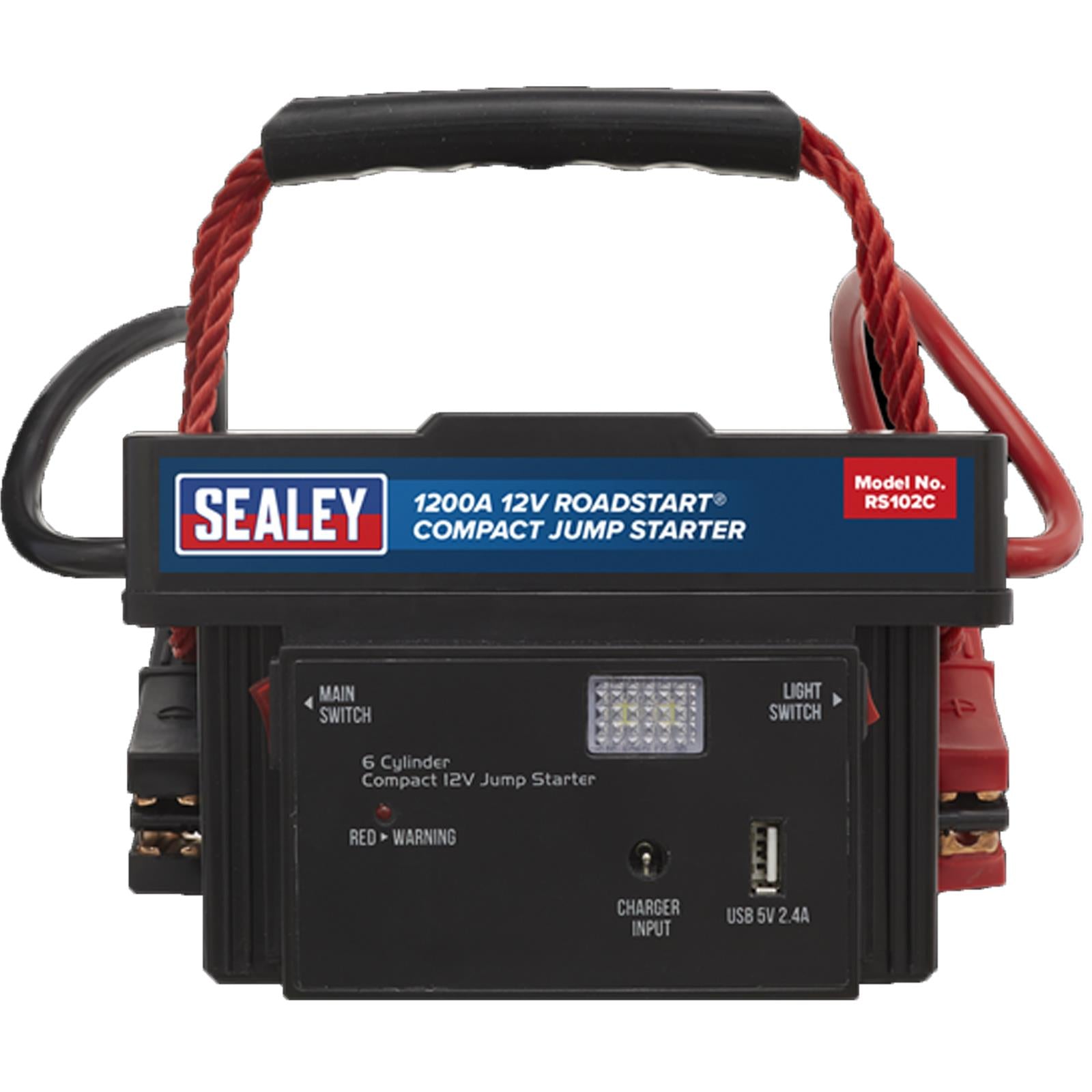 Sealey RoadStart Compact Jump Starter 12V 1200A - RS102C
