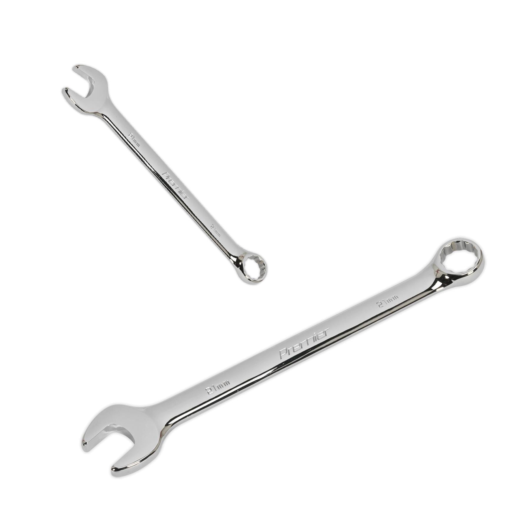 Sealey Combination Spanner 21mm Chrome Vanadium Steel