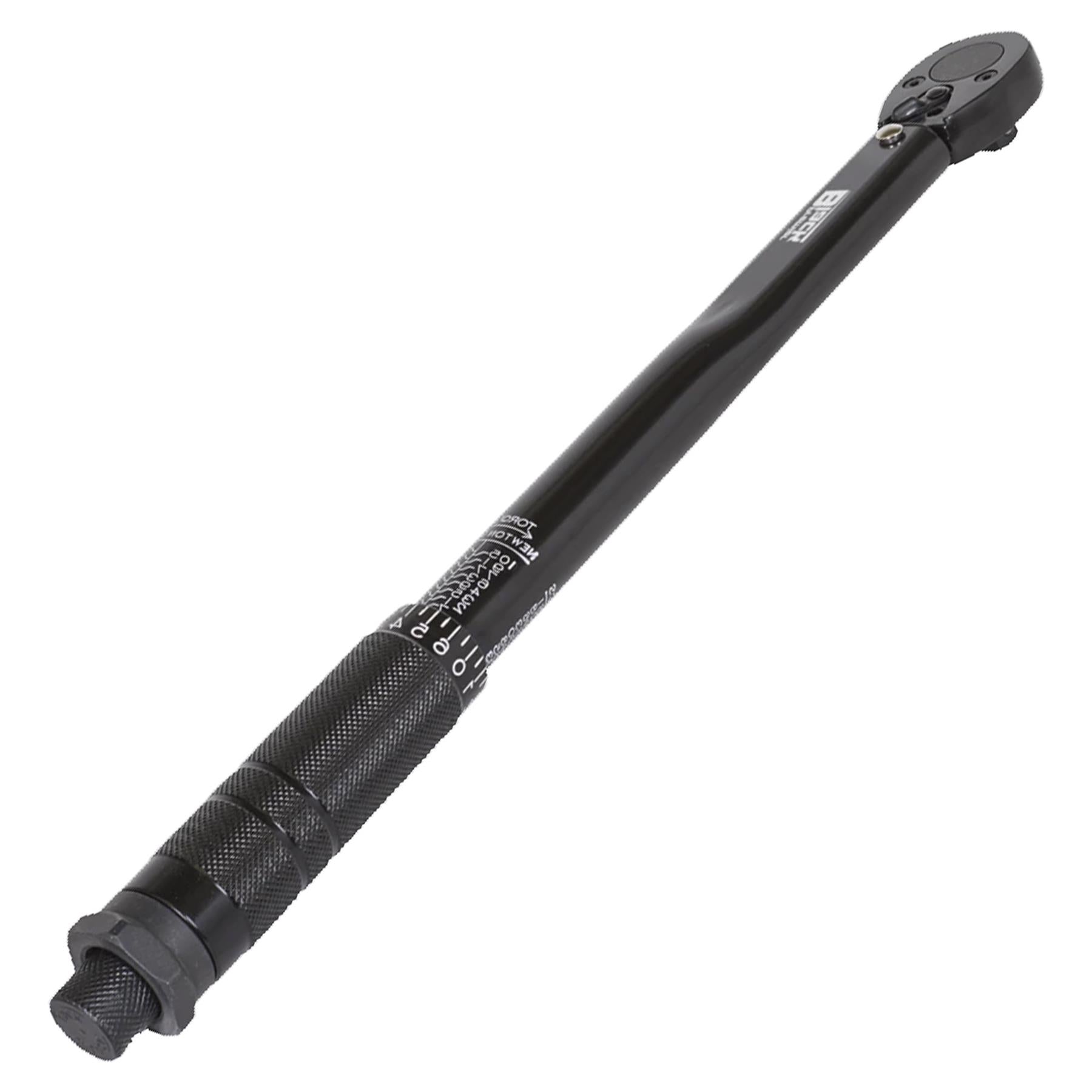 Sealey Micrometer Torque Wrench 3/8"Sq Drive Calibrated Black Serie