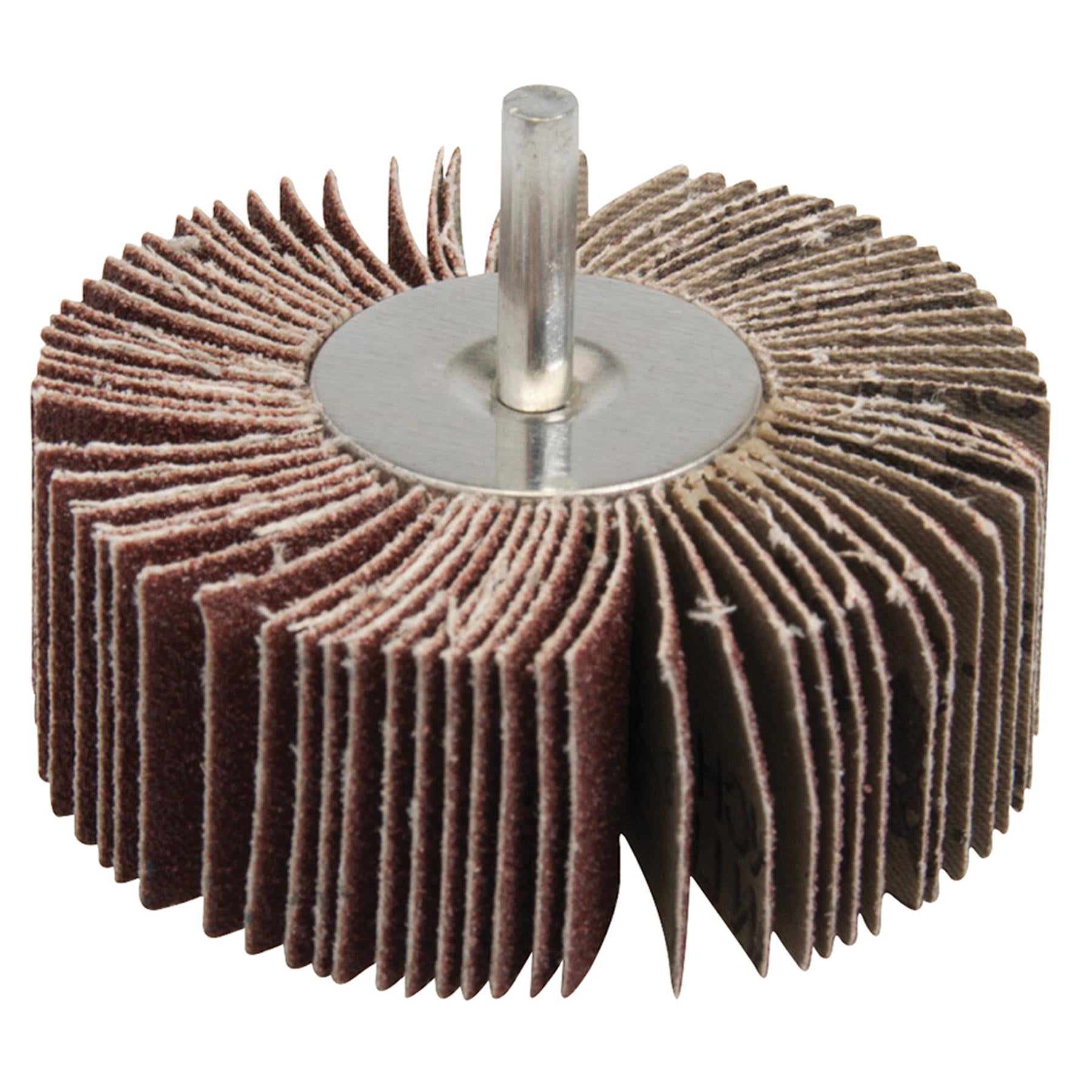 Flap Wheel Power Disc 80mm - Sanding Abrasive DIY 80 Grit Heavy Duty