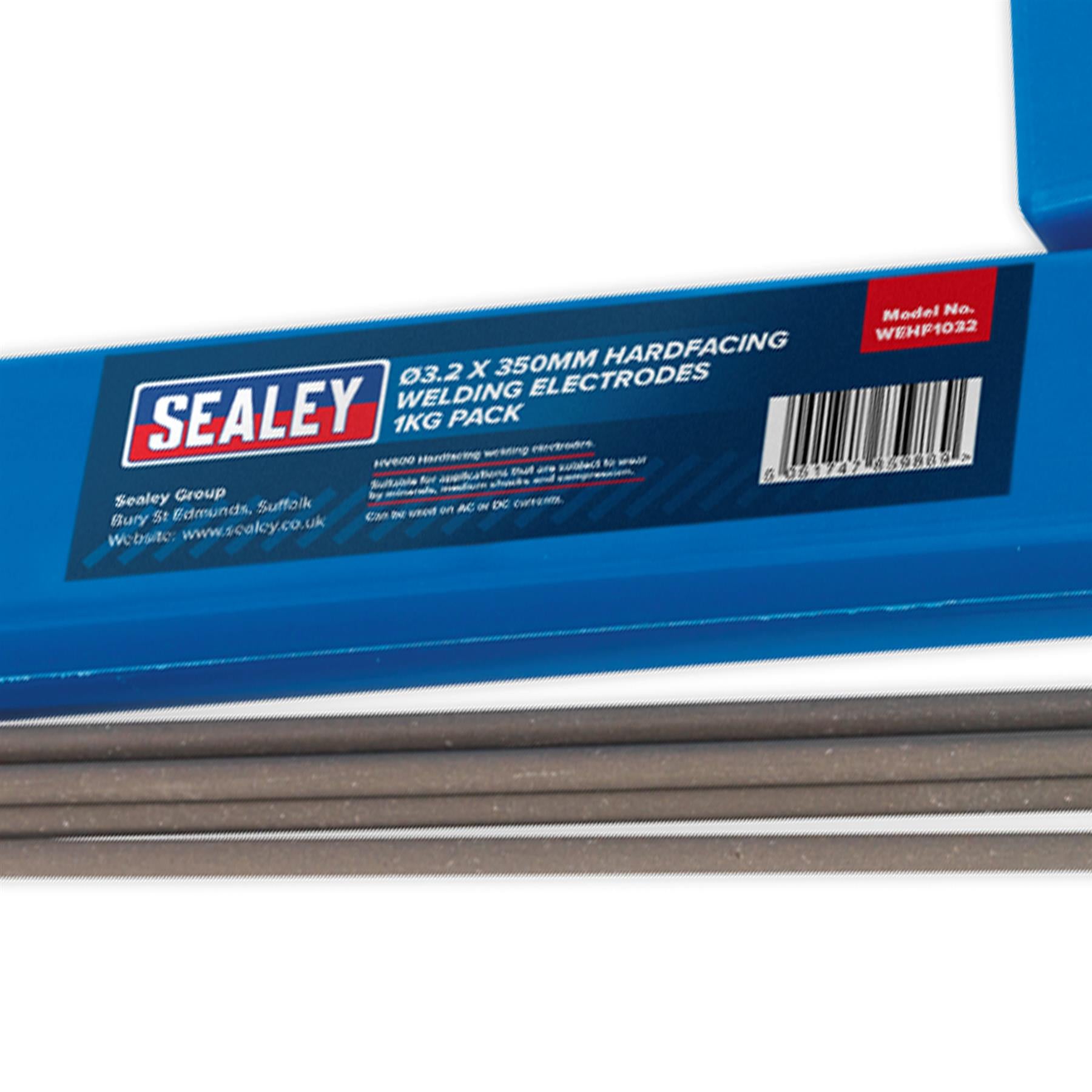 Welding Electrodes Hardfacing 3.2 x 350mm 1kg Pack - WEHF1032 Sealey