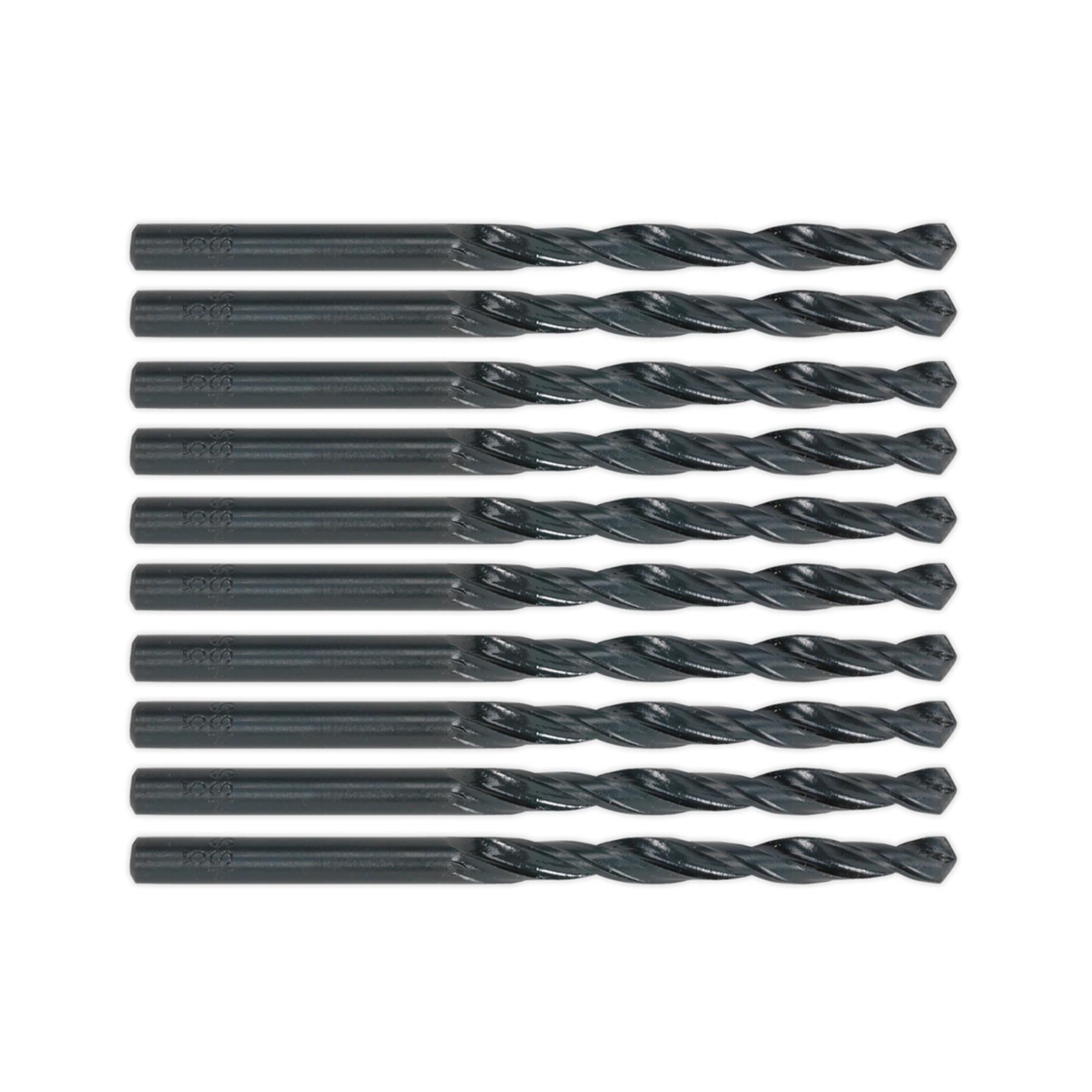 Sealey HSS Roll Forged Drill Bit Ø7mm Pack of 10