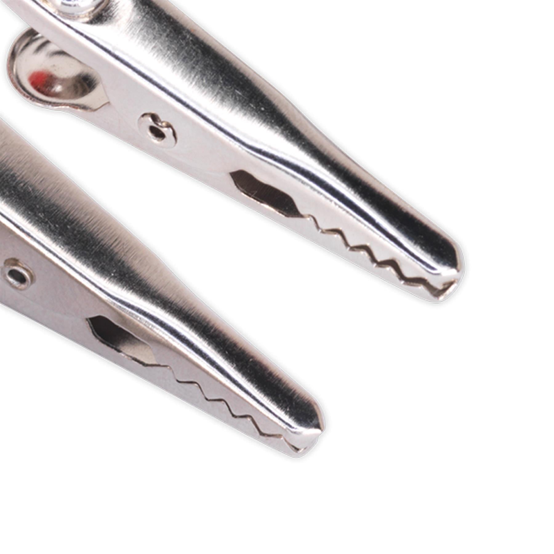Sealey Crocodile Clip Small Pack of 12 (6 Pairs)
