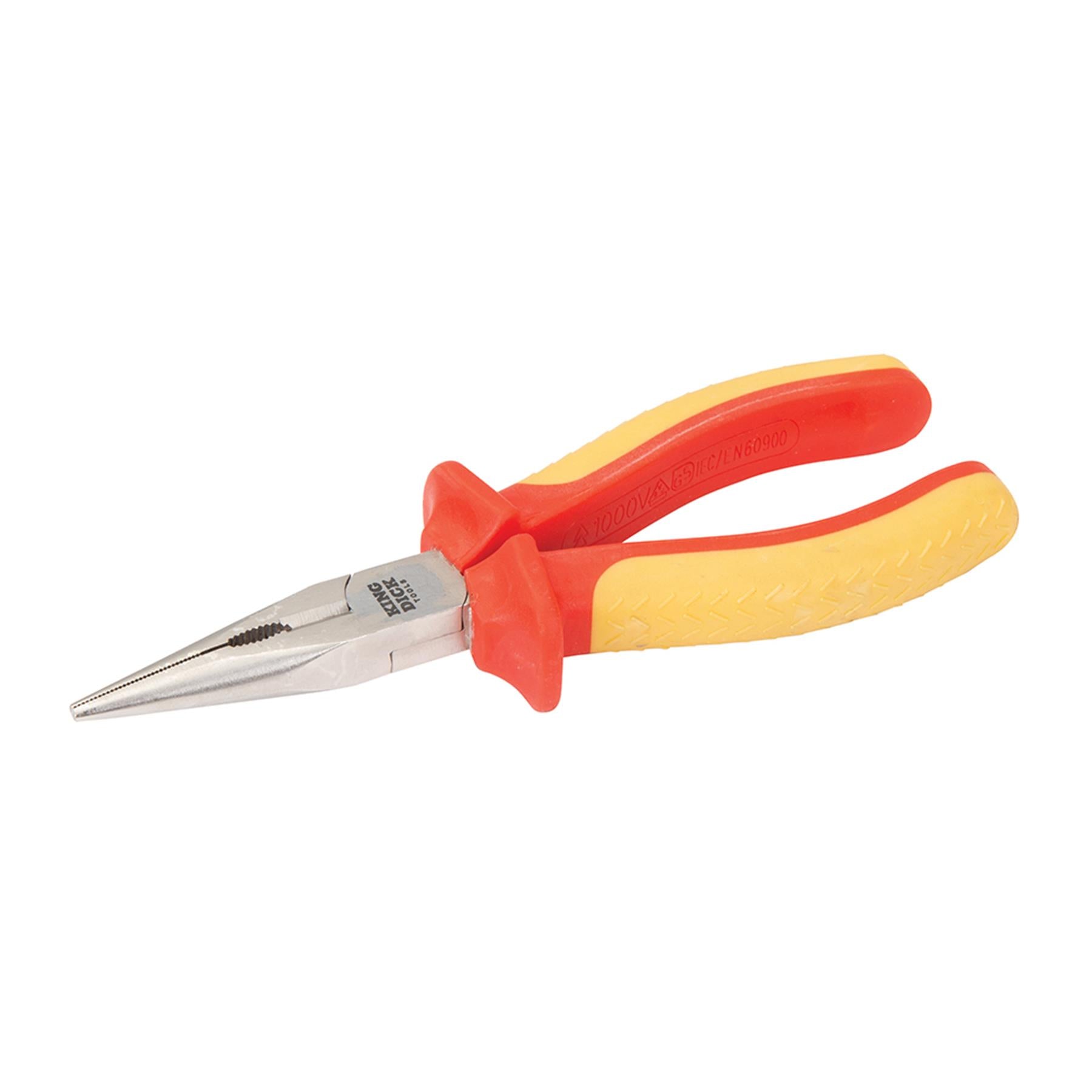 King Dick Long Nosed Pliers 170mm High Grade Steel