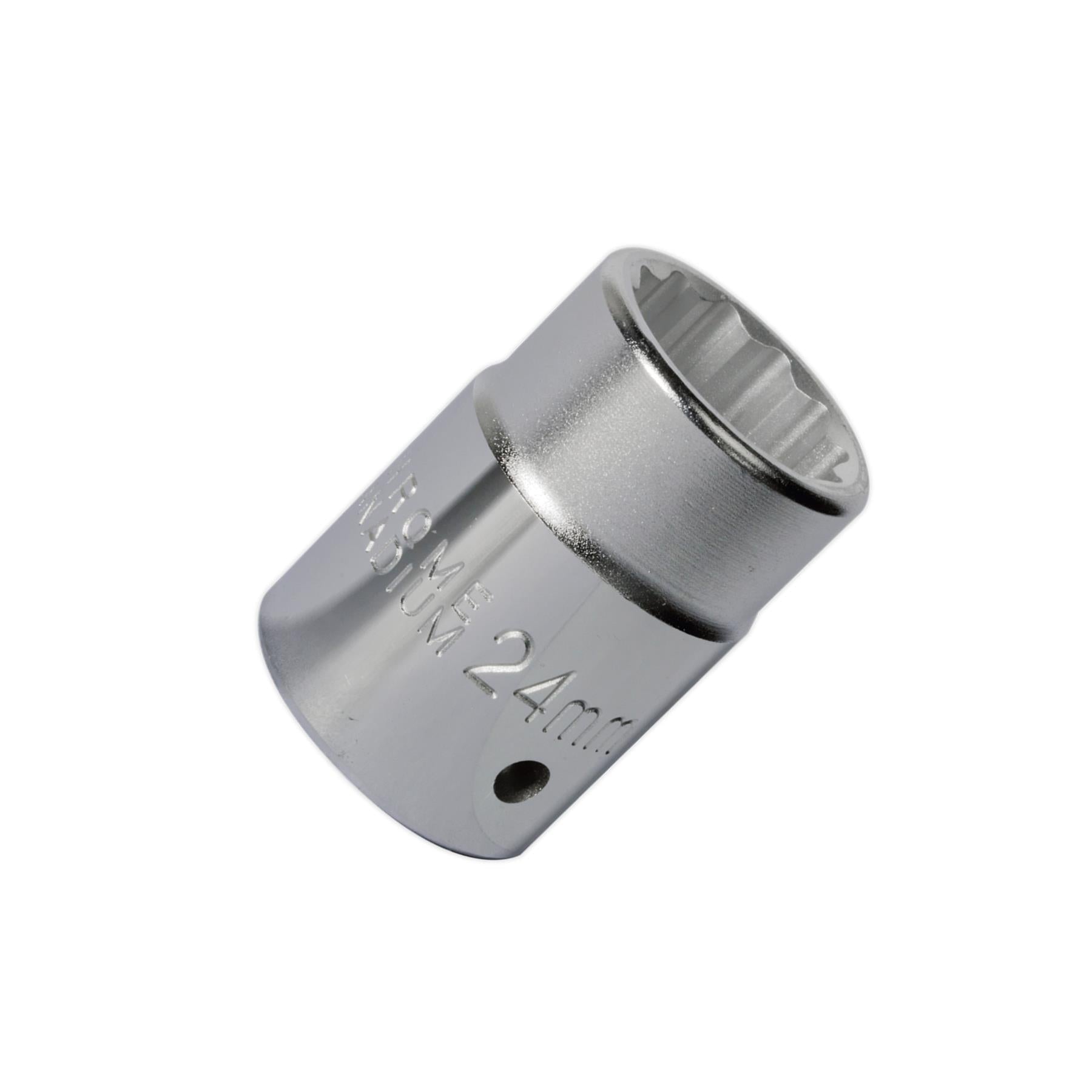 Sealey WallDrive Socket 24mm 3/4"Sq Drive