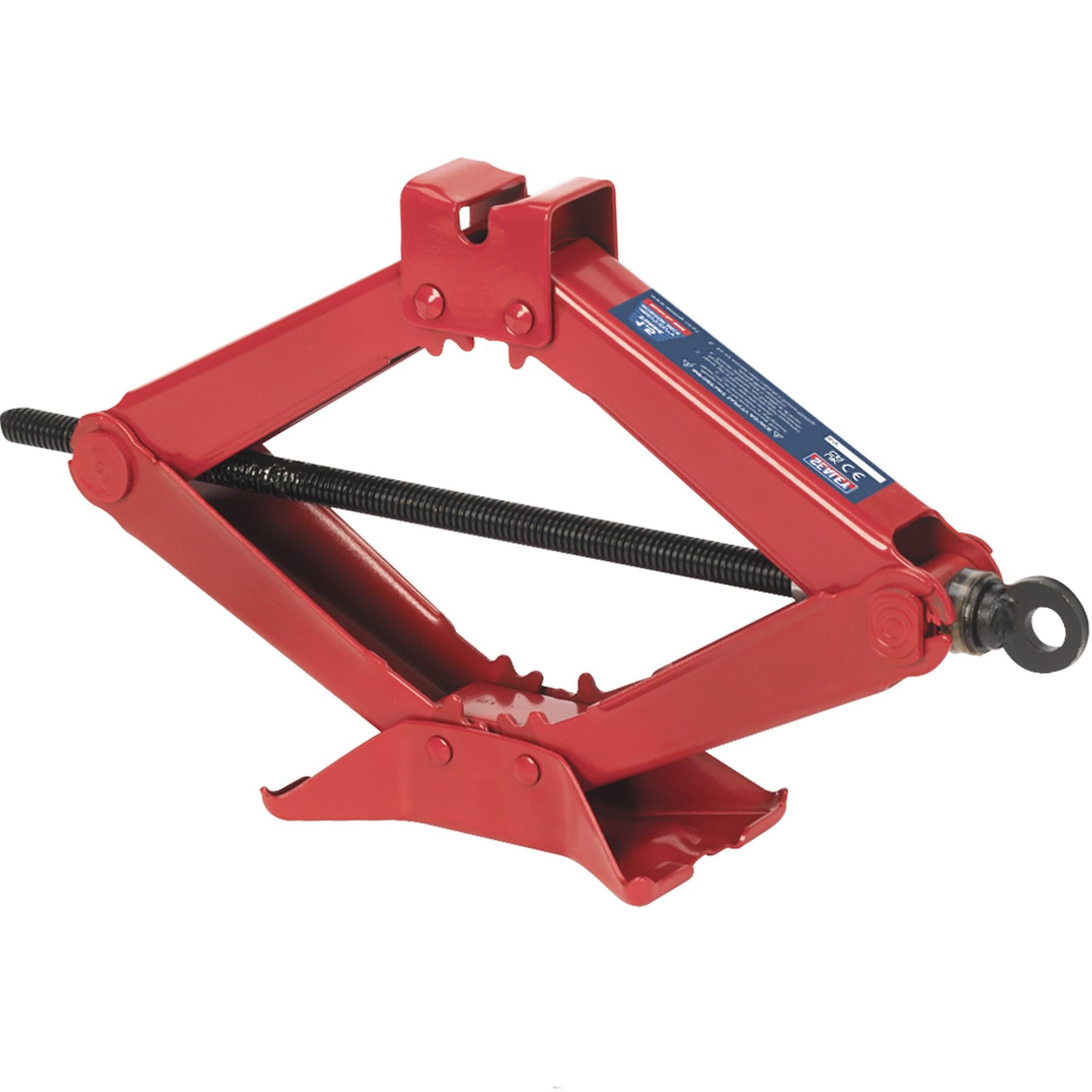 Sealey 58M Scissor Jack Heavy-Duty 1.5tonne TUV/GS Approved