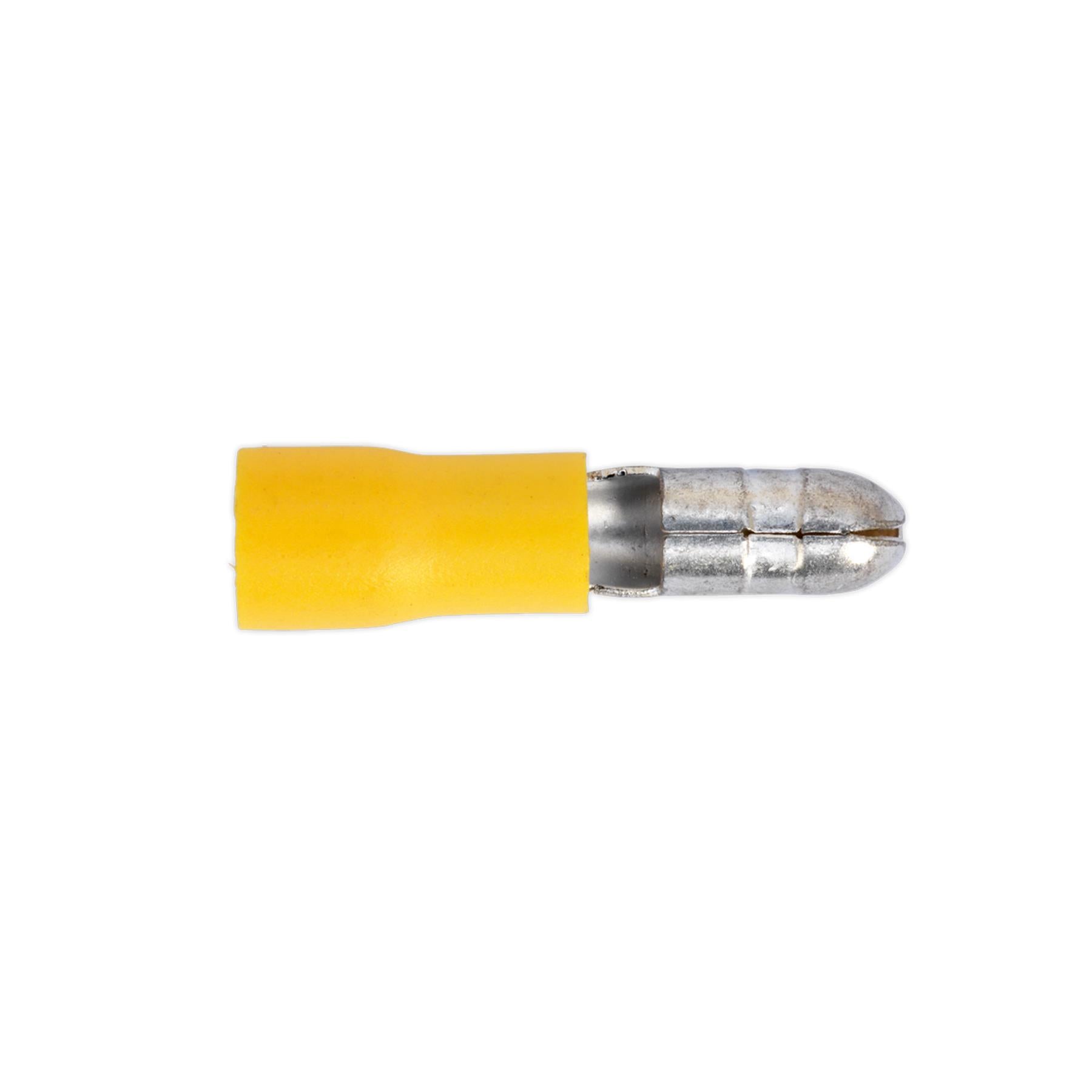 Sealey Bullet Terminal Ø5mm Yellow Pack of 100