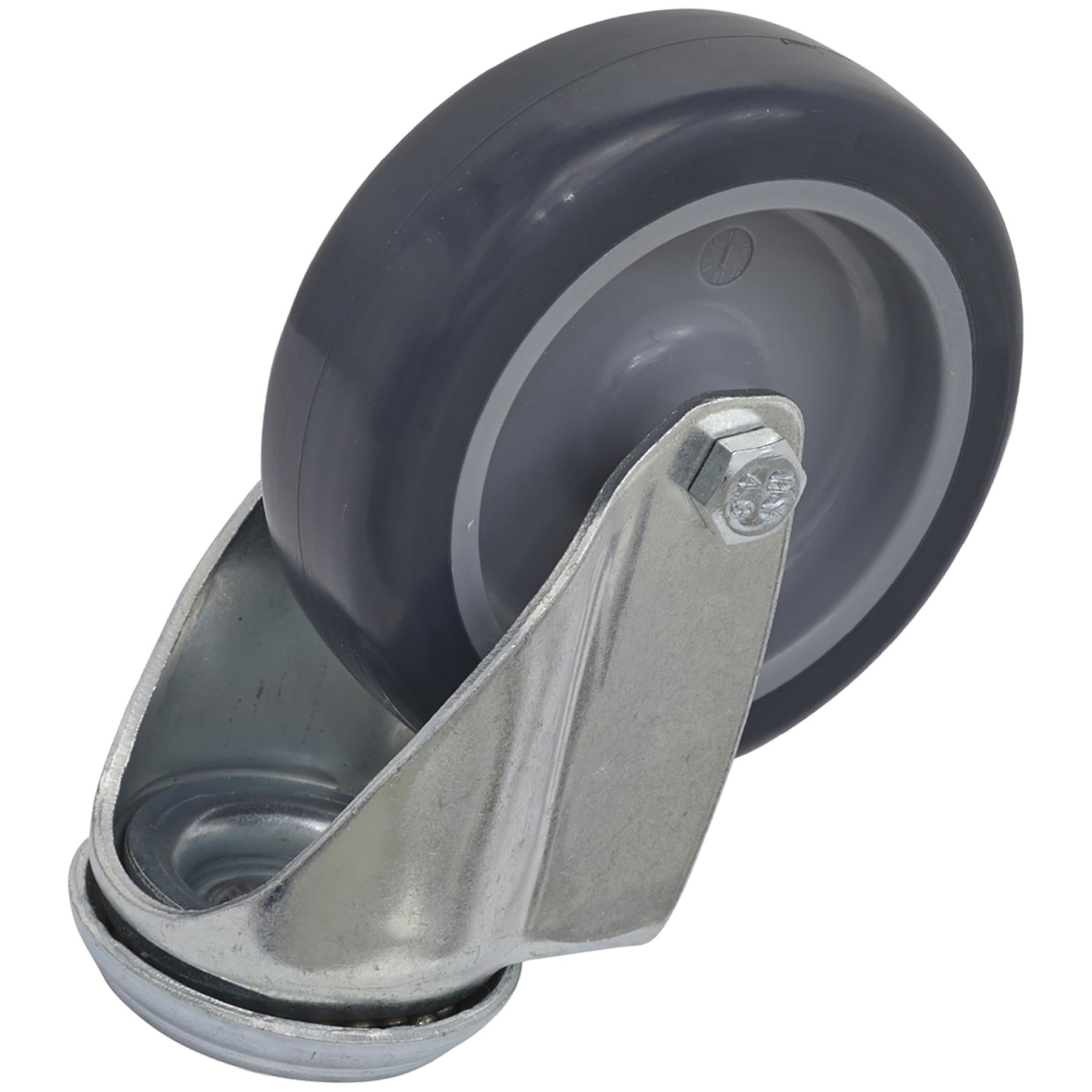 Sealey Castor Wheel Bolt Hole Swivel 75mm