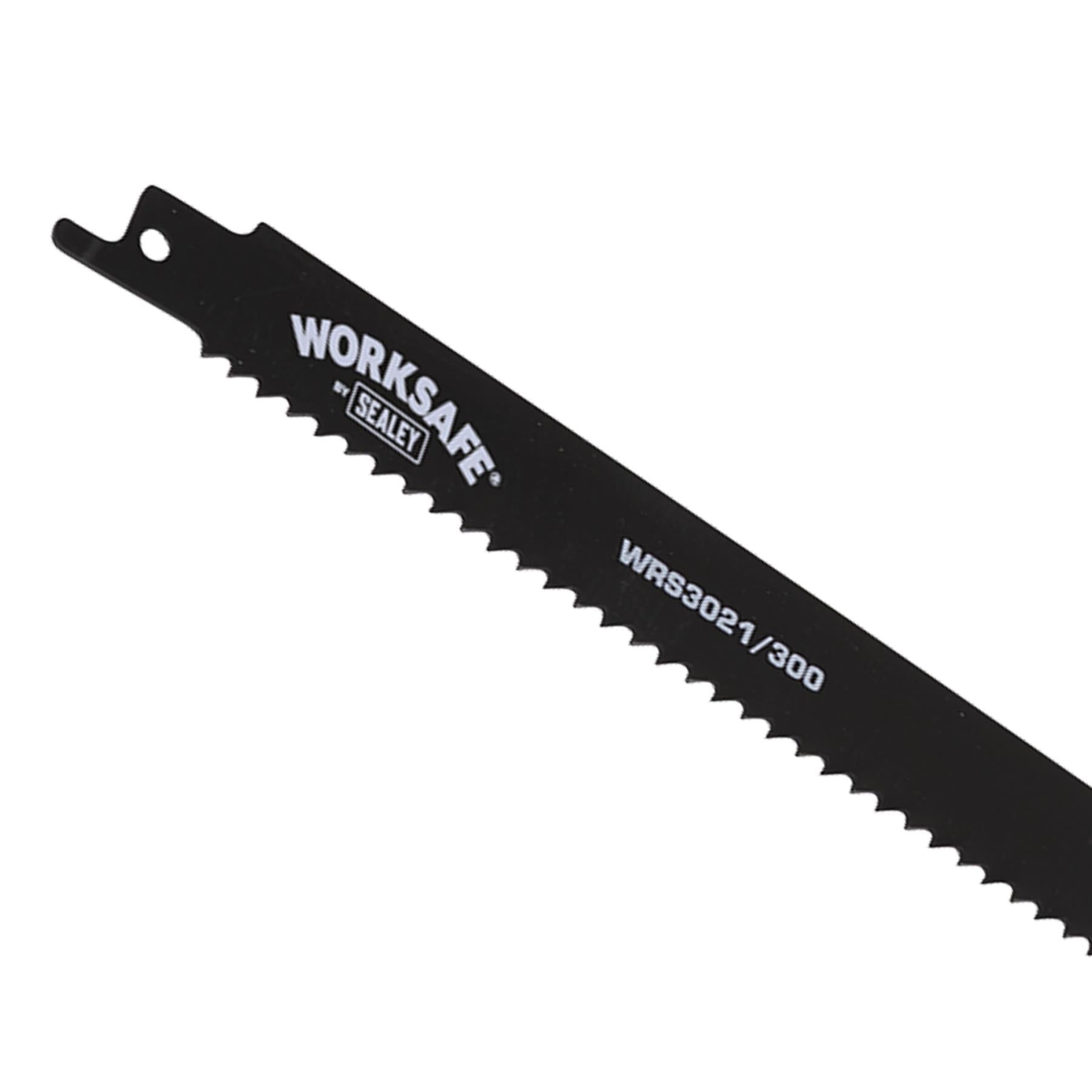 Reciprocating Saw Blade 300mm 6tpi - Pack of 5 Sealey