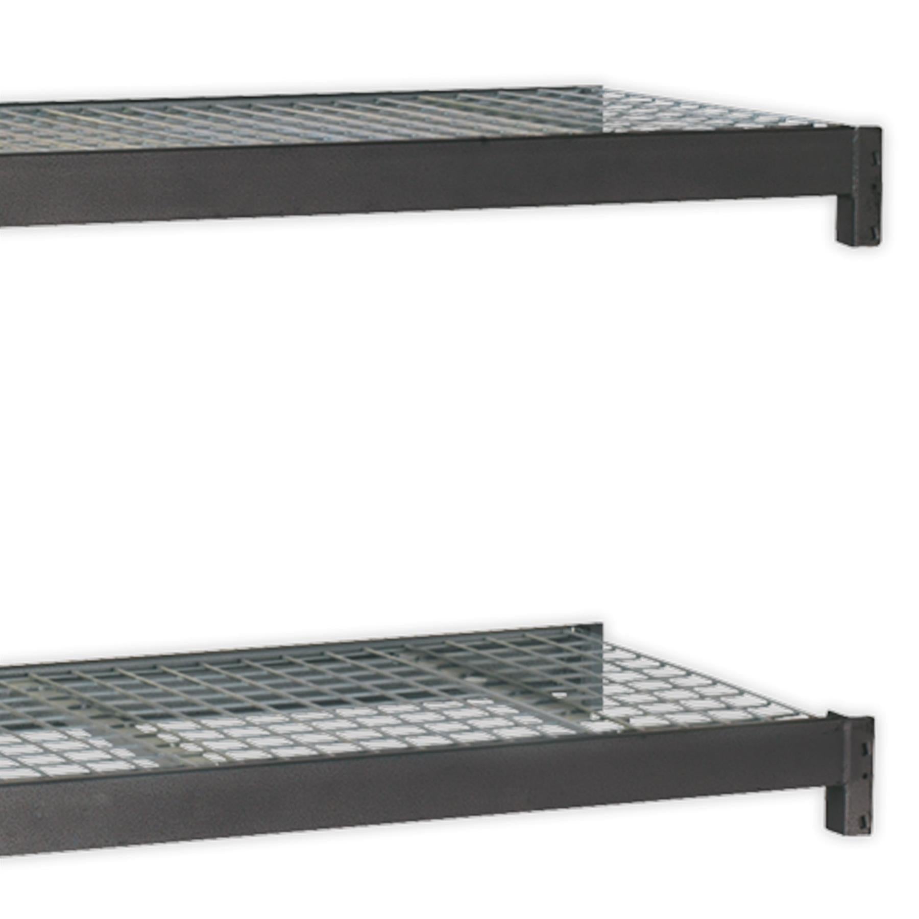 Sealey HD Racking Extension 4 Mesh Shelves 640kg Capacity/Level