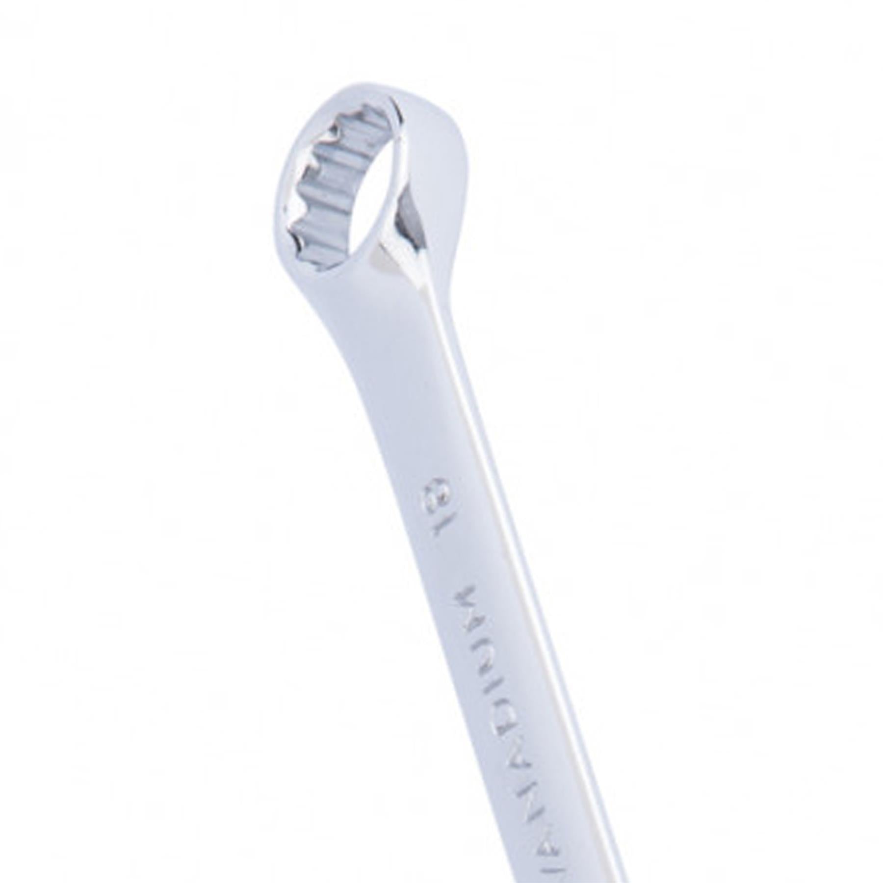 BlueSpot 18mm Fully Polished Chrome Vanadium Spanner Open Ended Head Spanner