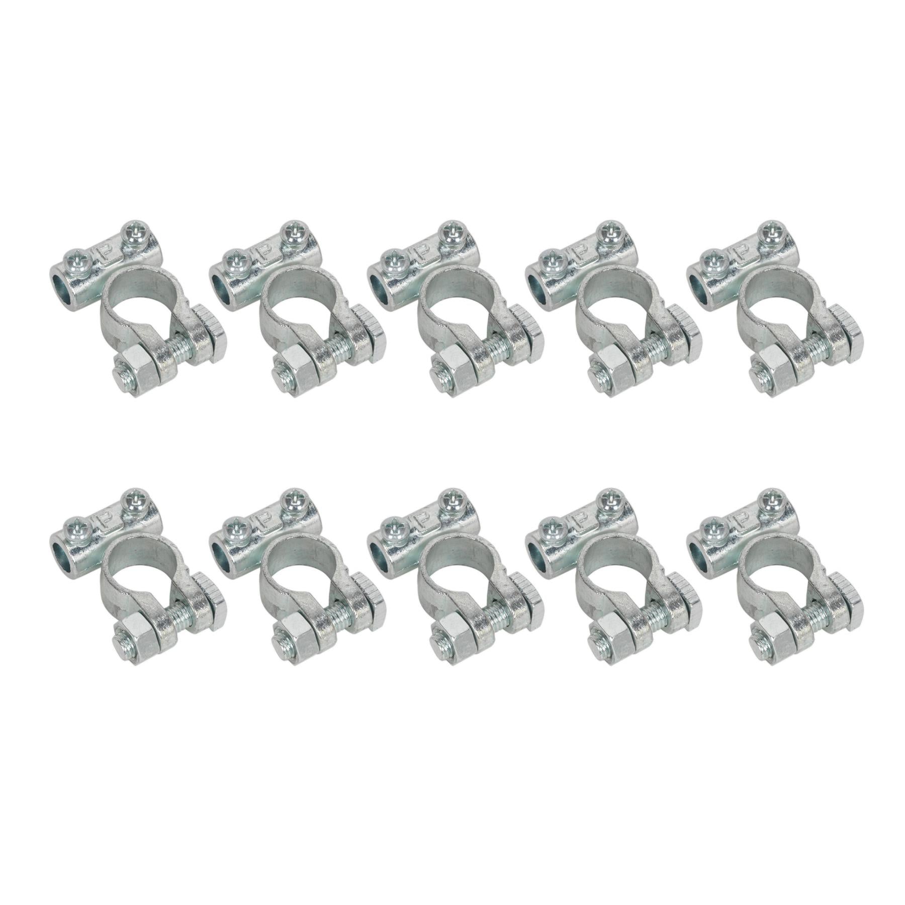 Sealey Battery Terminal 12V Positive Light-Duty Pack of 10