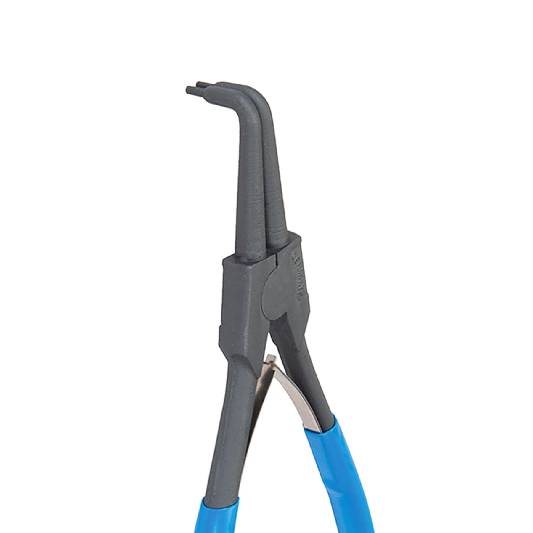 King Dick Outside Circlip Pliers Bent 290mm High-Grade Steel
