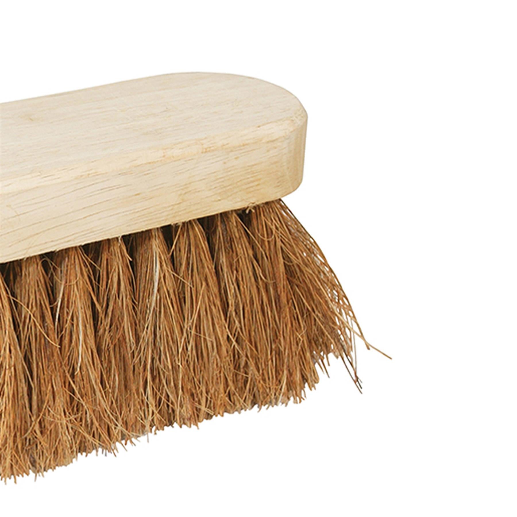 BRUSH BRUSHES BROOM BROOMS HEAD HEADS SOFT COCO BRISTLES SIZES 10"