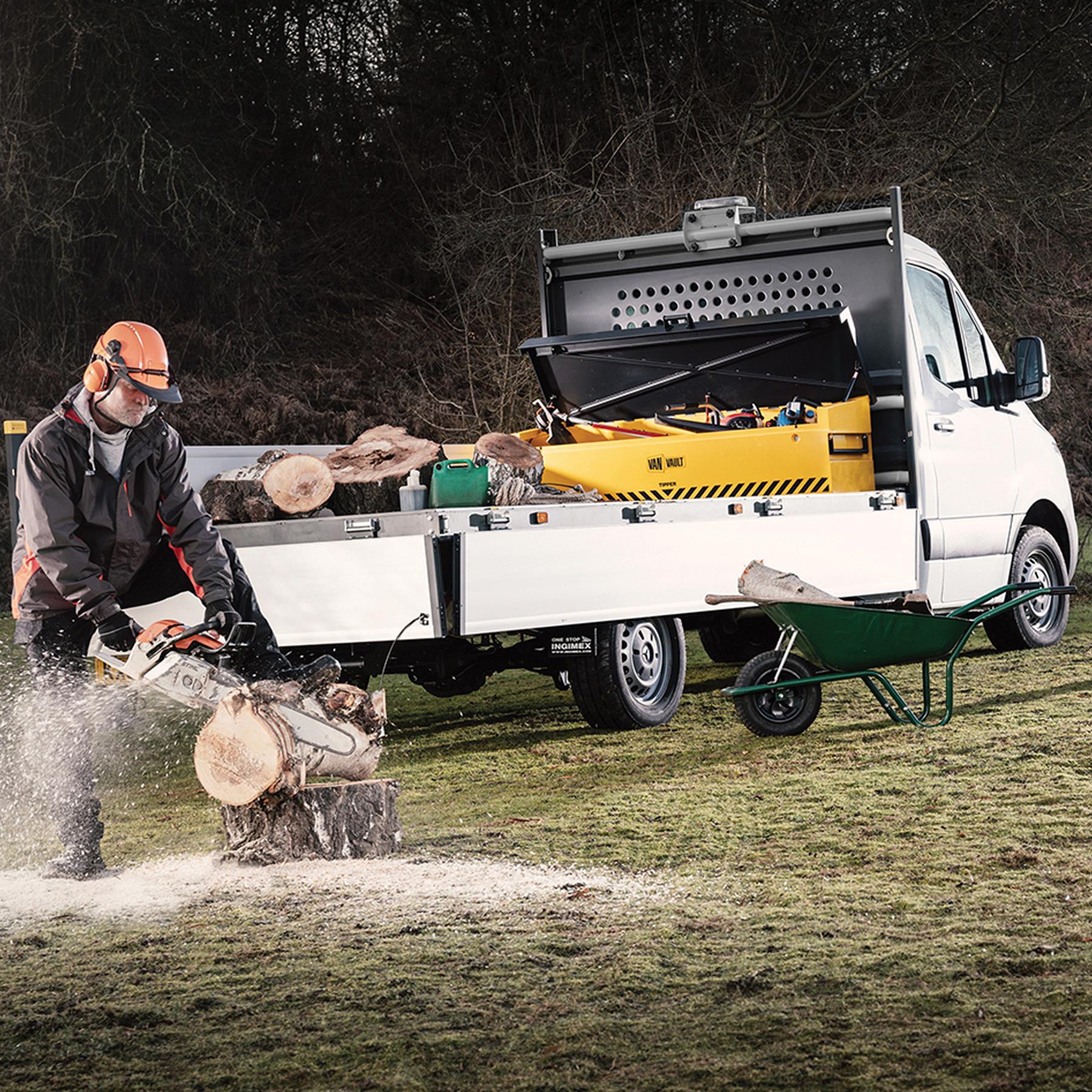 Van Vault Van Vault Tipper 1815 x 560 x 490mm High security steel storage box