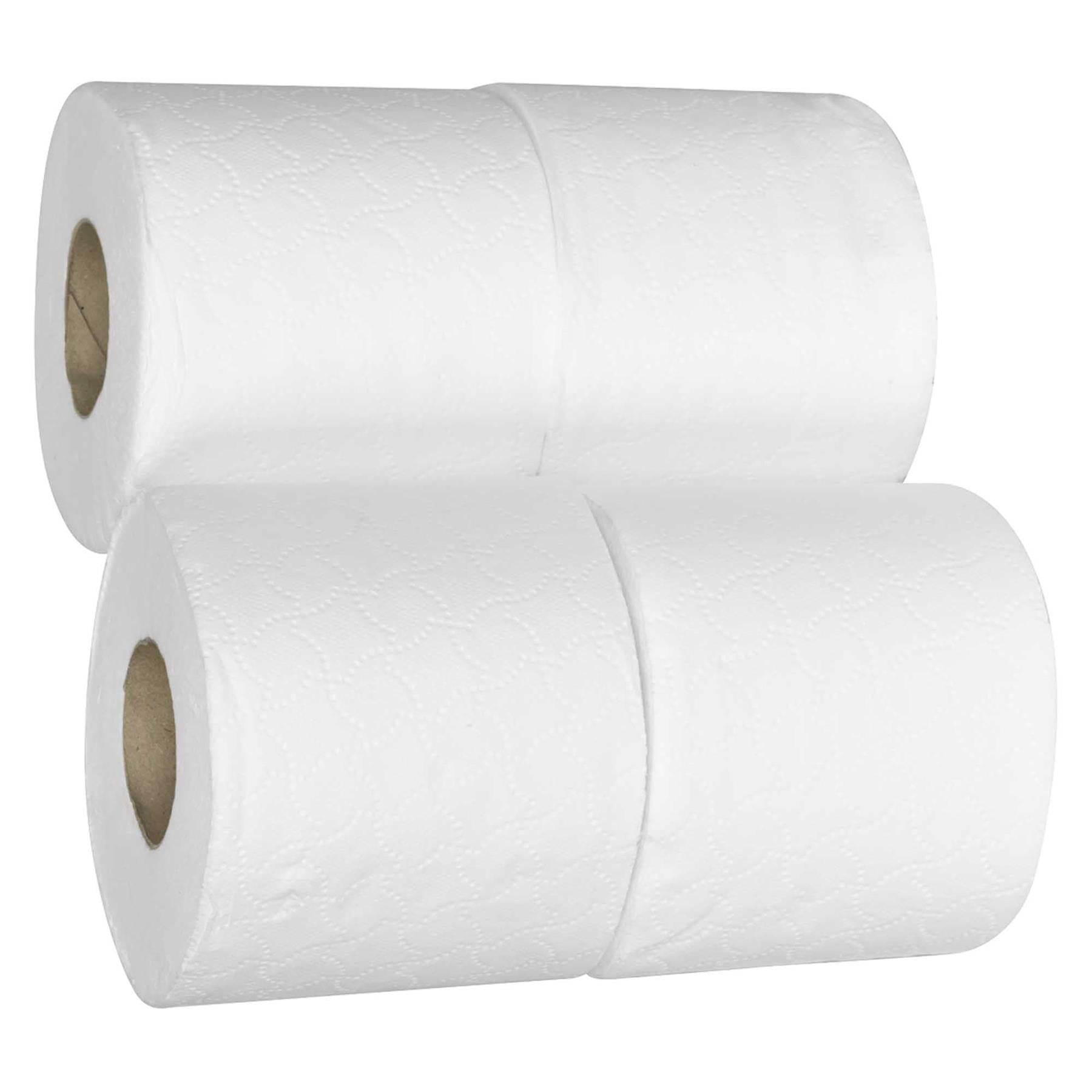 Sealey Plain White Toilet Roll - Pack of 4 x 10 (40 Rolls)
