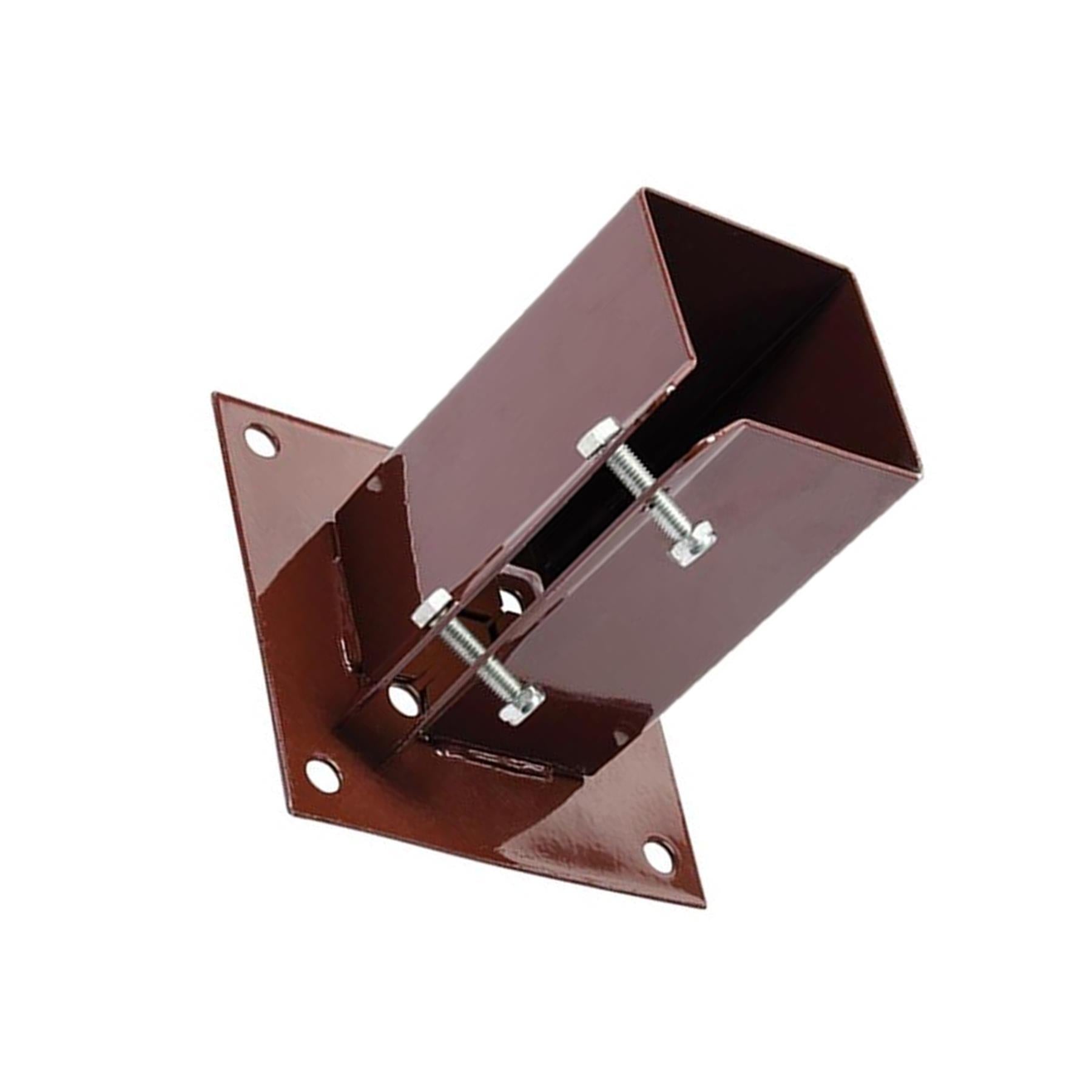 Fence Post Holders / Support - Metal - 3" Bolt Down 75 mm Like Metpost Bolt Grip 1PC