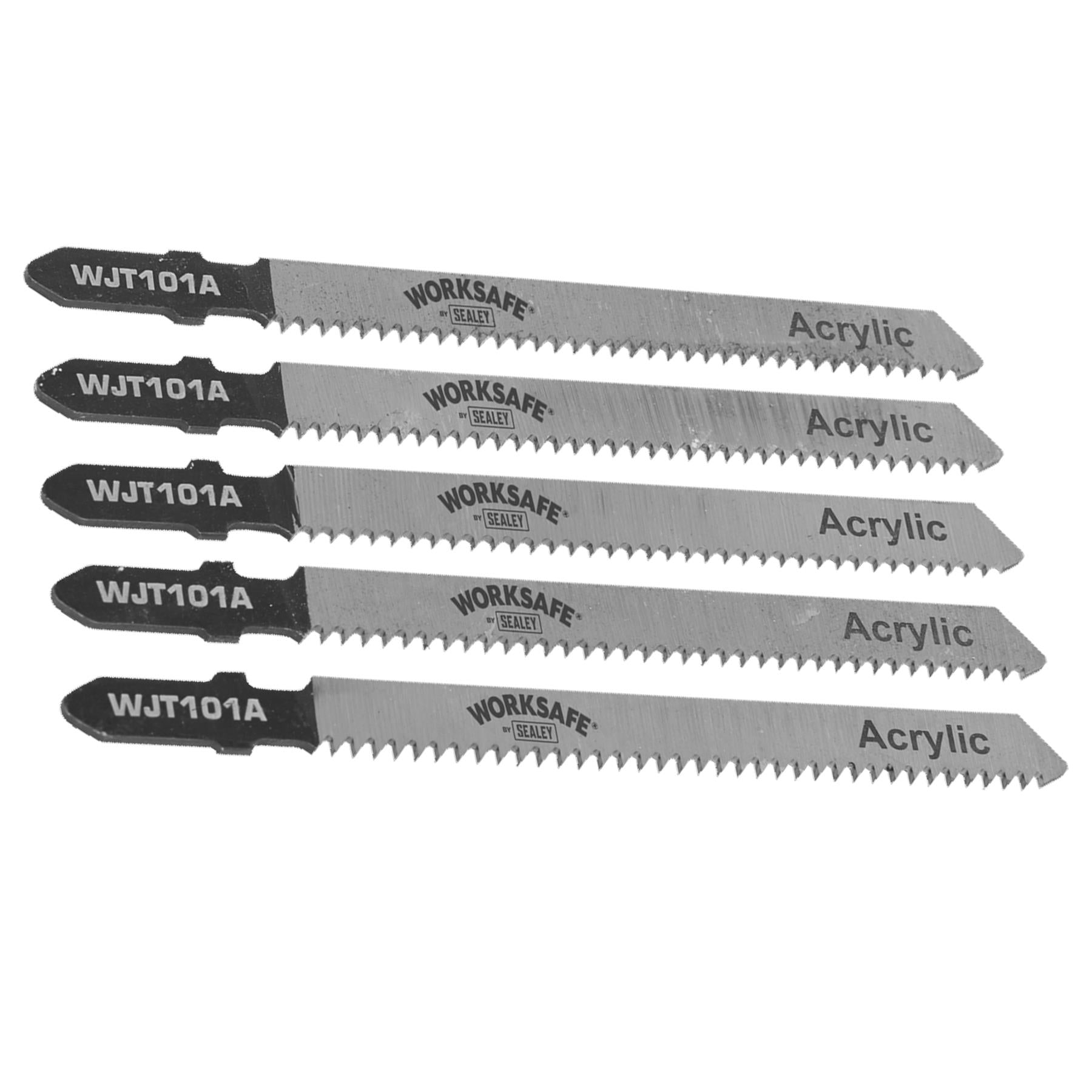 Sealey Jigsaw Blade 75mm 12tpi - Pack of 5 metals and aluminium