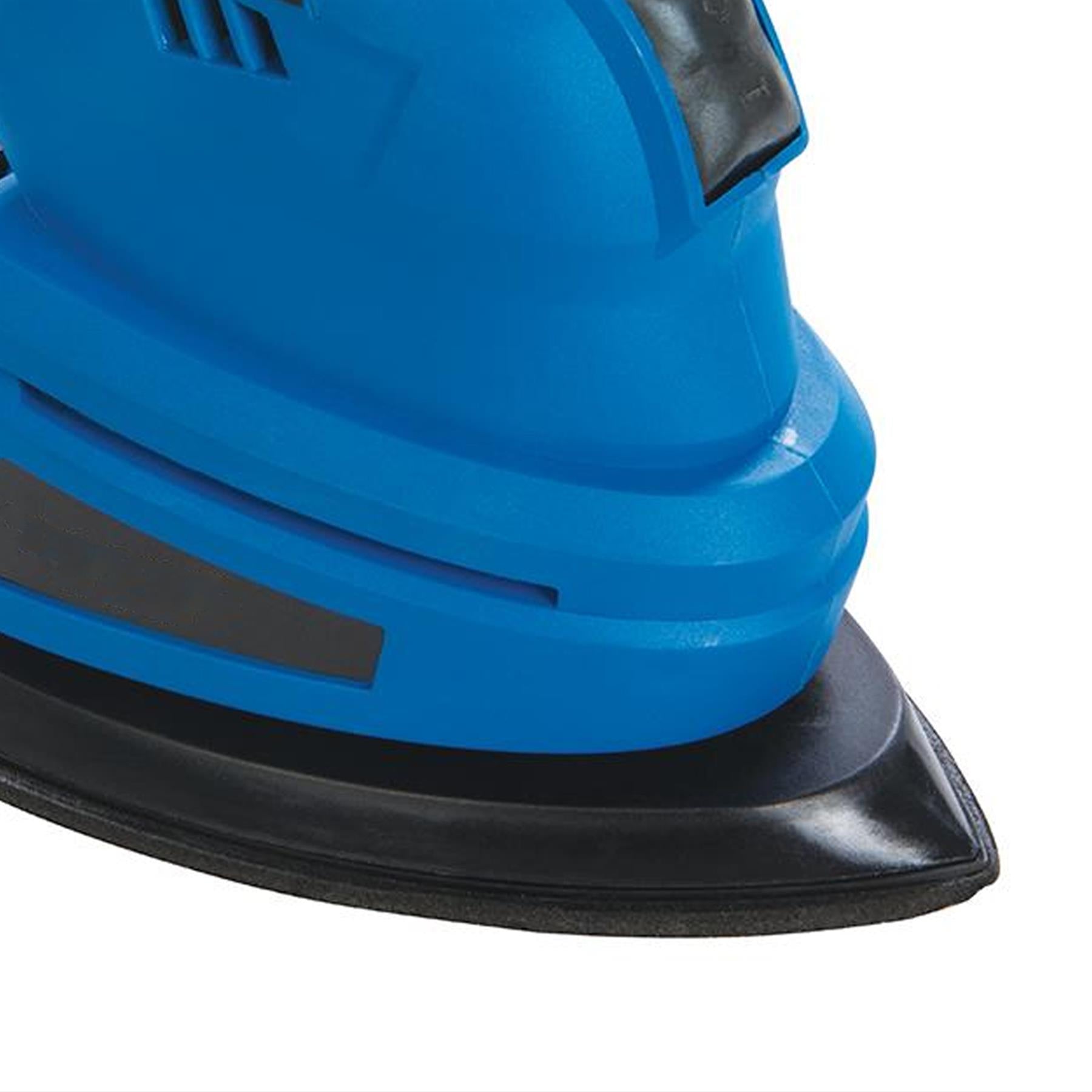 Compact Detail Sander With Orbital Action & Palm-Shaped Soft Grip 135W