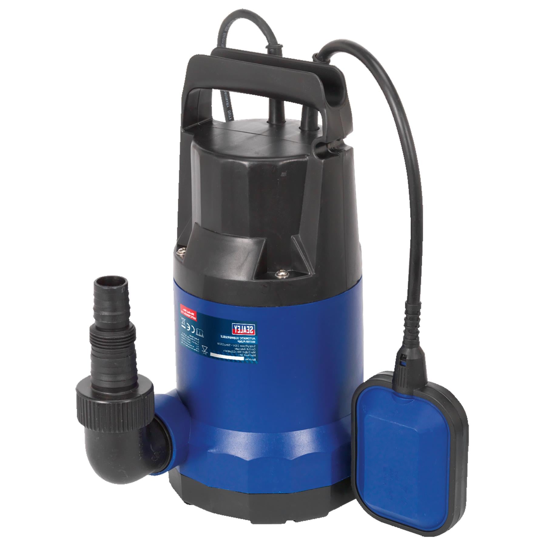 Submersible Water Pump Automatic 100L/min 230V Sealey