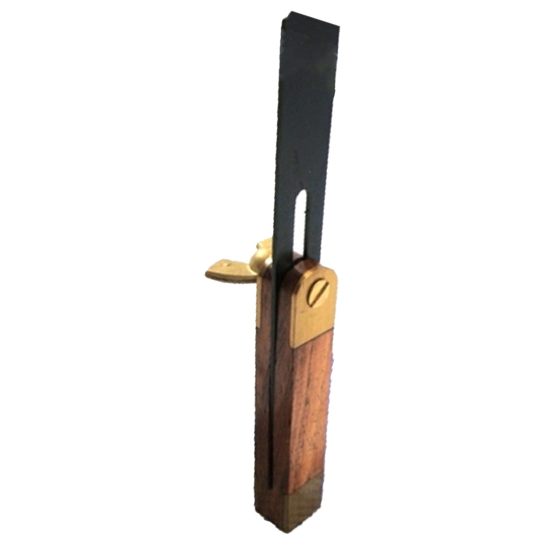 100mm Mini Adjustable Bevel Carpentry Miniature Tools With Solid Brass End Cap