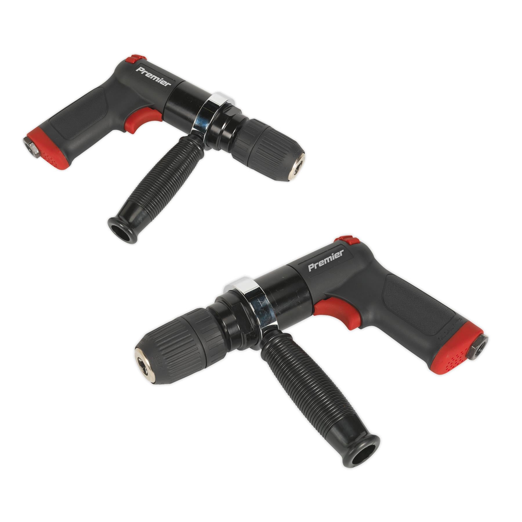 Sealey Air Drill 13mm with Keyless Chuck Composite Premier