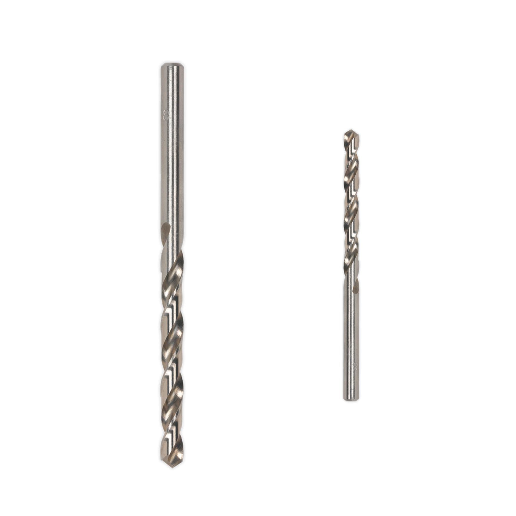 Sealey HSS Fully Ground Drill Bit Ø1/8" Pack of 10