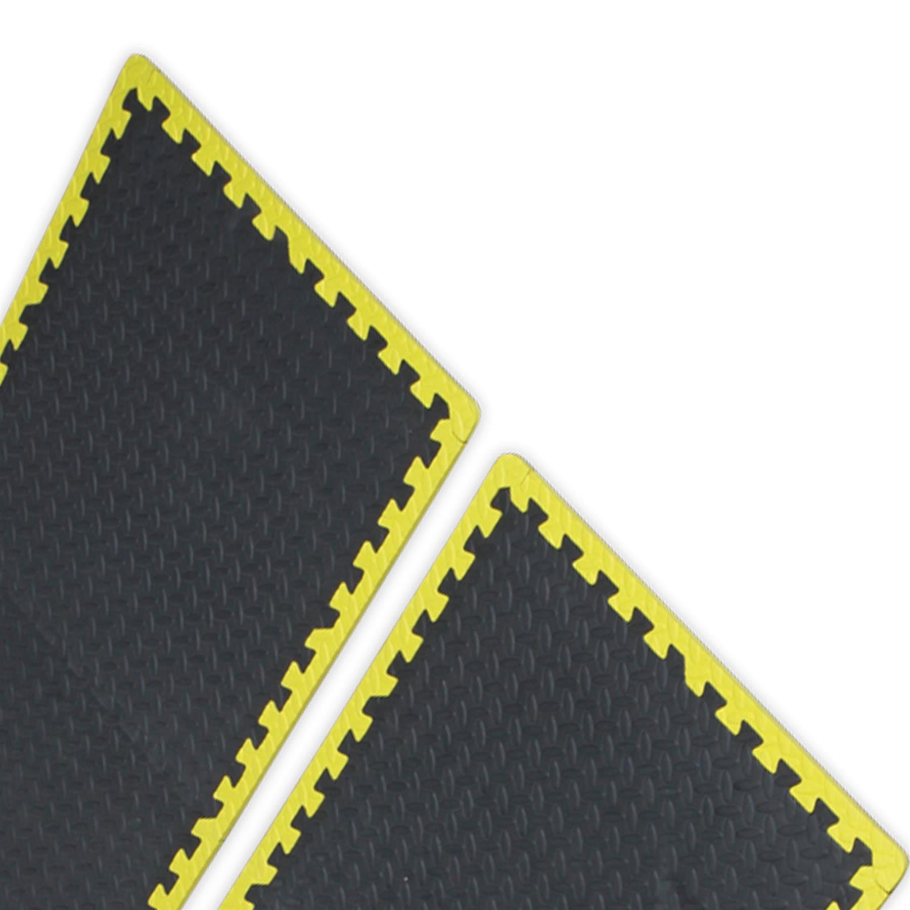Sealey Interlocking Workshop Mat Set 1240x1825mm with Hi-Vis Edges
