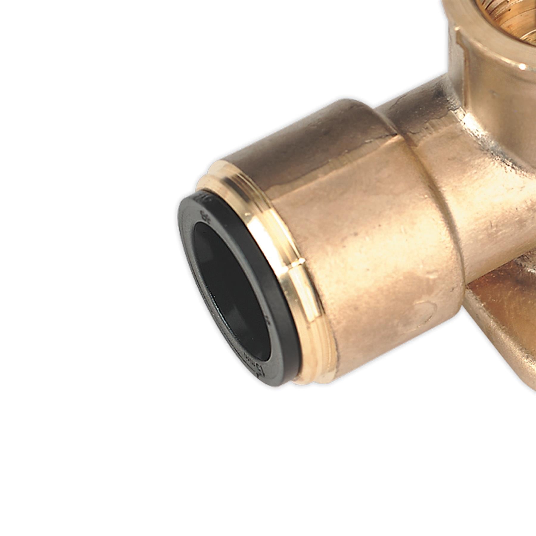 Sealey Wingback Elbow 22mm x 3/4"BSP Brass (Speedfit - PM22WB)