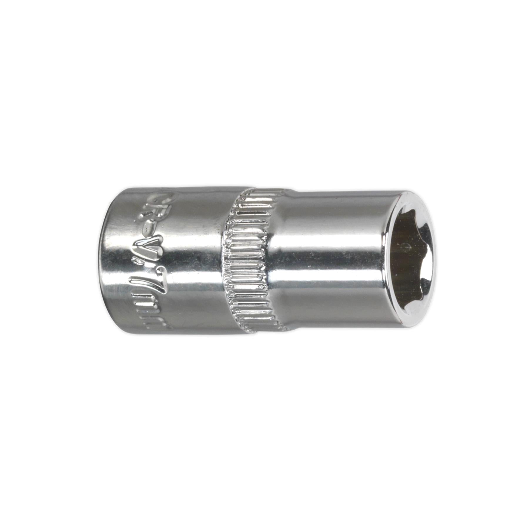 Sealey WallDrive Socket 7mm 1/4"Sq Drive Fully Polished