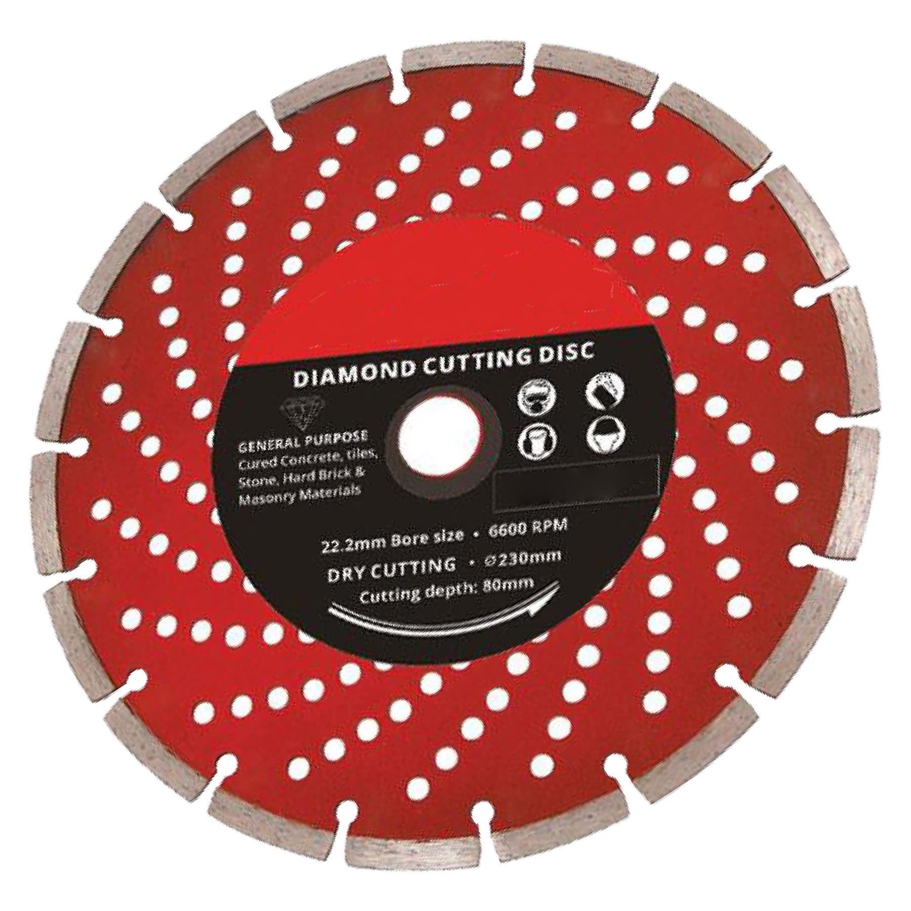 DIAMOND Blade DISC Angle Grinder Cutter Saw Dry Cutting 9 inch / 230mm