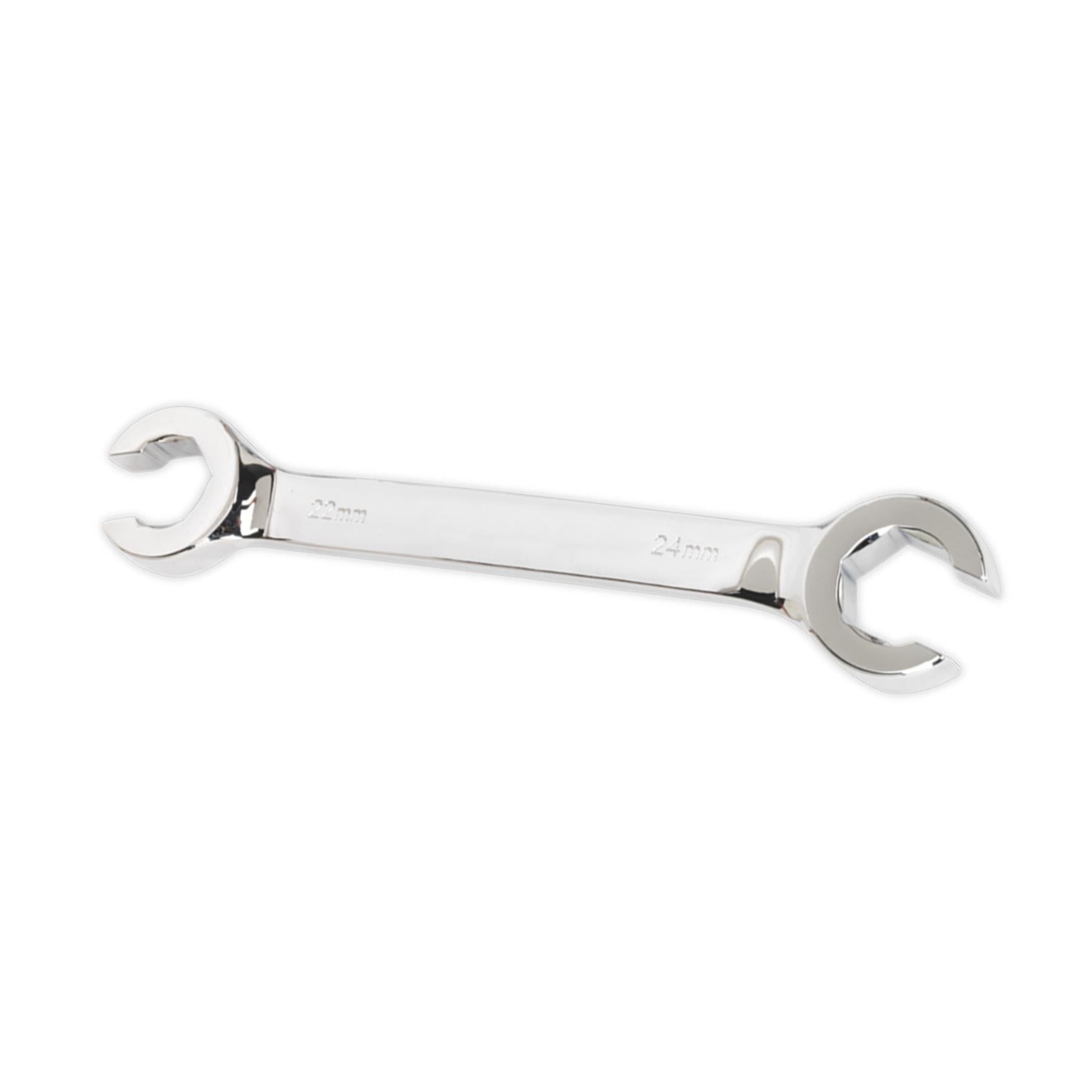 Sealey Flare Nut Spanner Set 6pc Metric